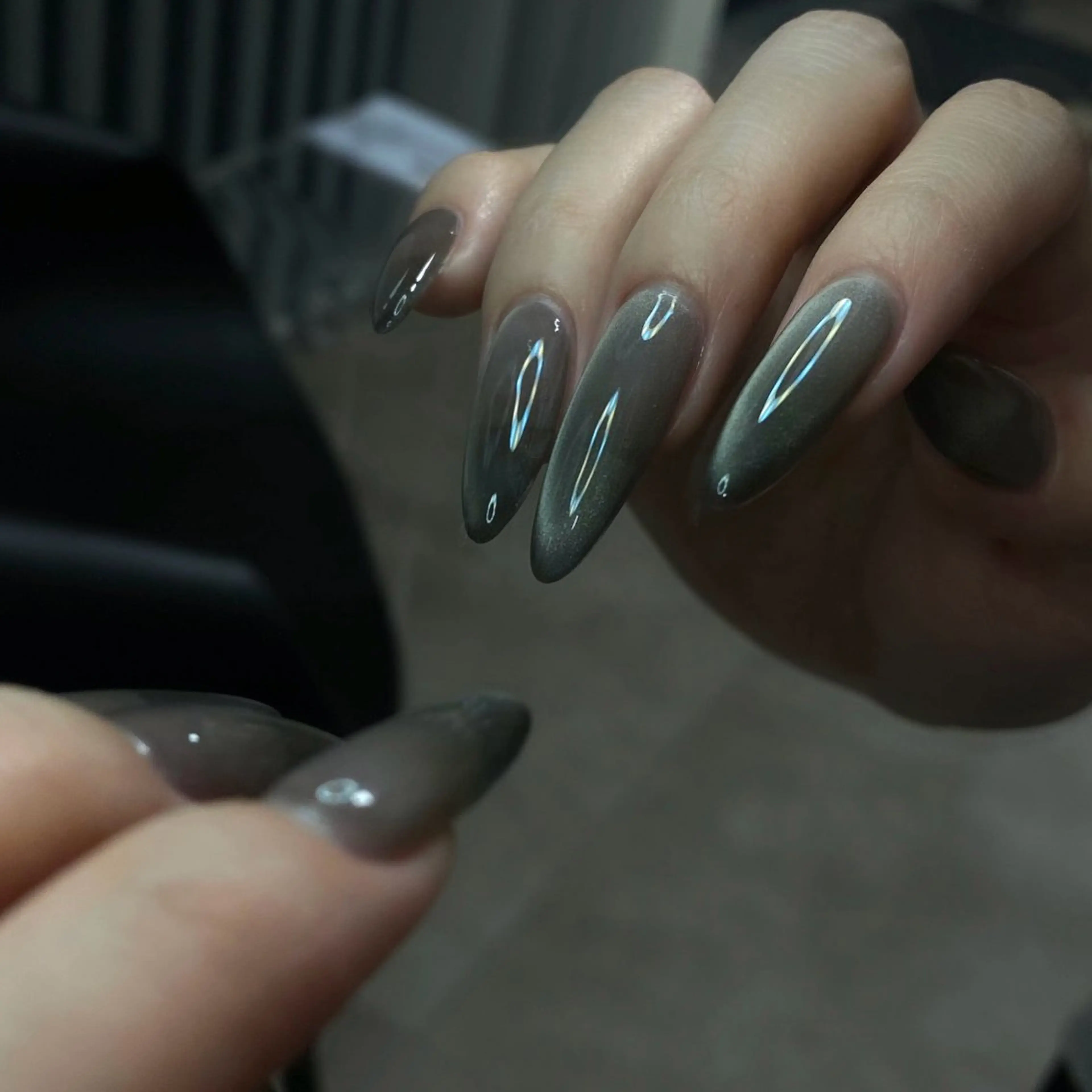 ネイル 氷ネイル・うるうるネイル Angie Nail Eyelash所属・YUNE Angieのネイルデザイン