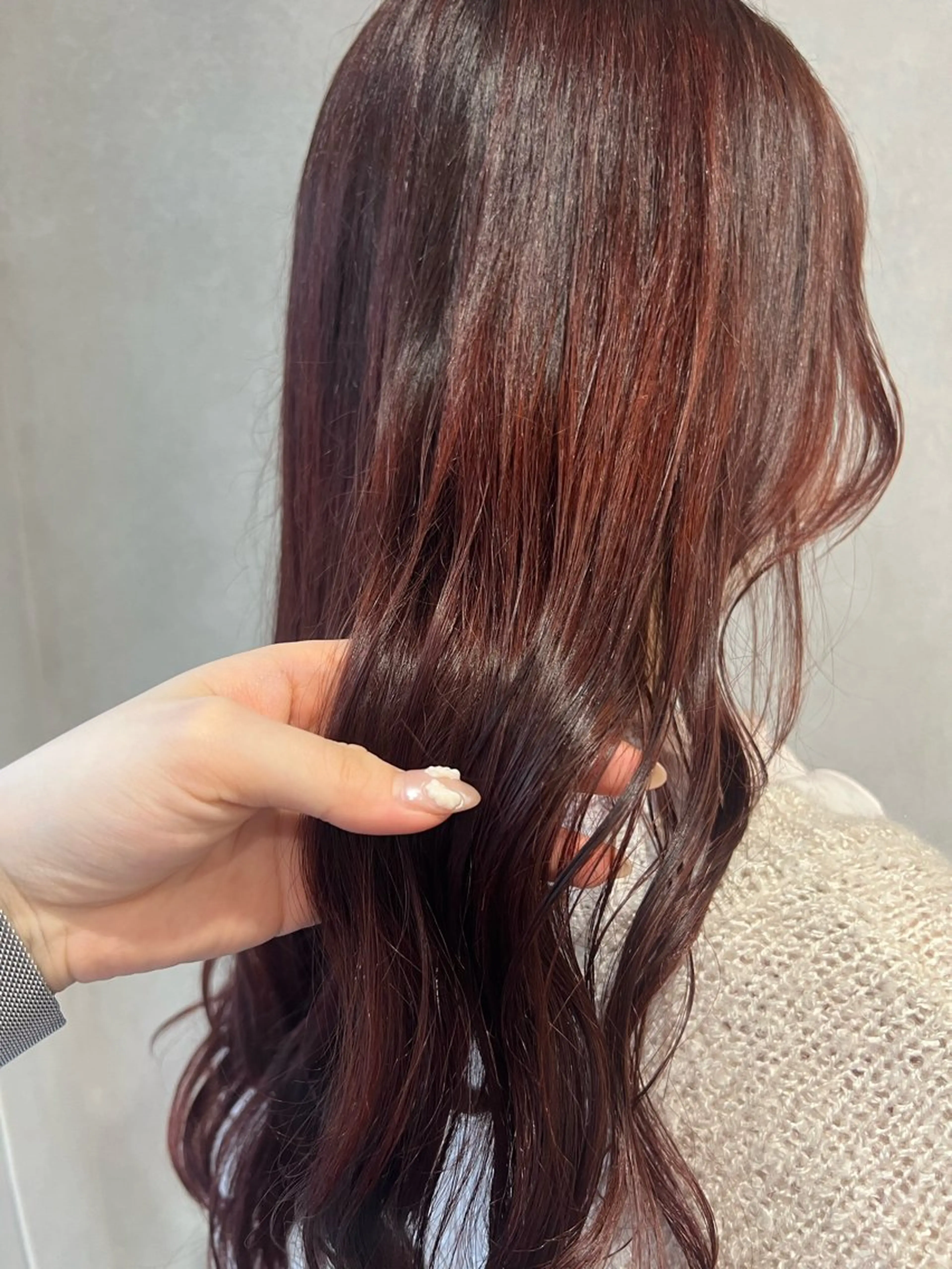 ロング カラー 🩵honoka🩵 marblesのヘアスタイル