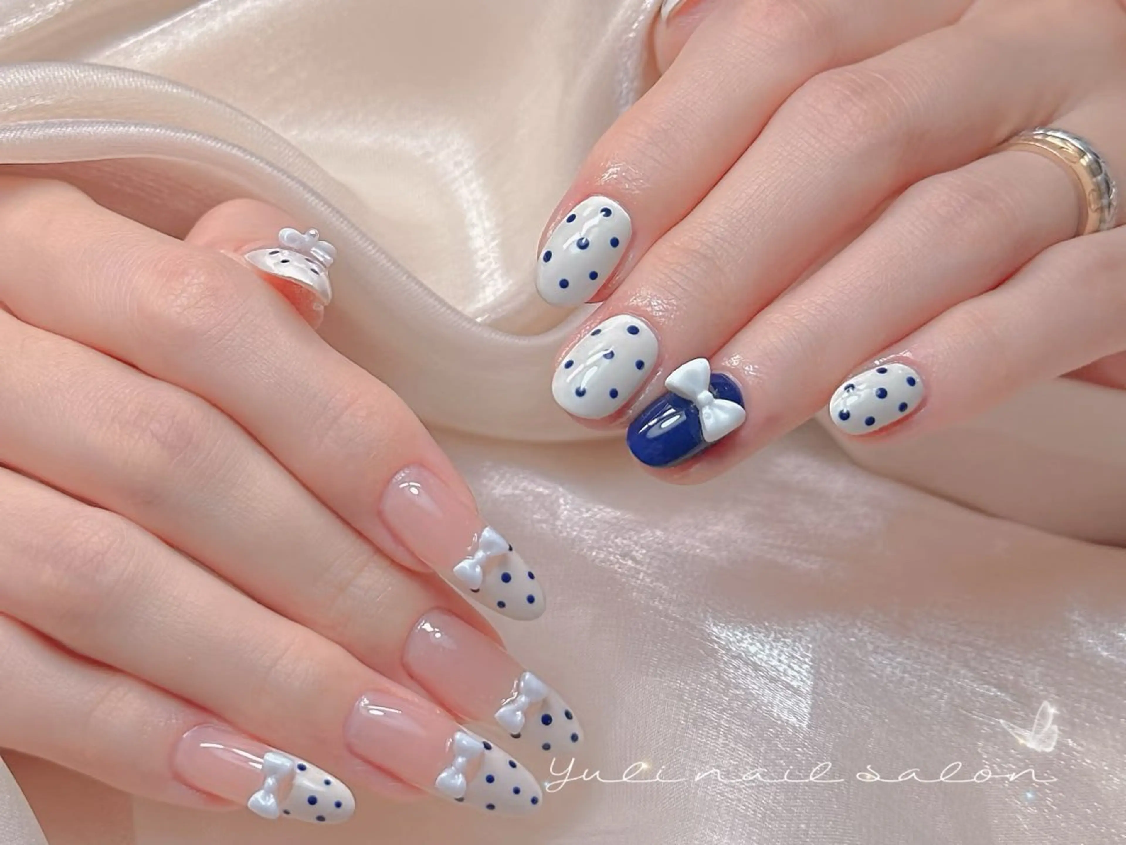 ネイル ハンドネイル 🎀YULI_ Nail 🎀新宿店のネイルデザイン