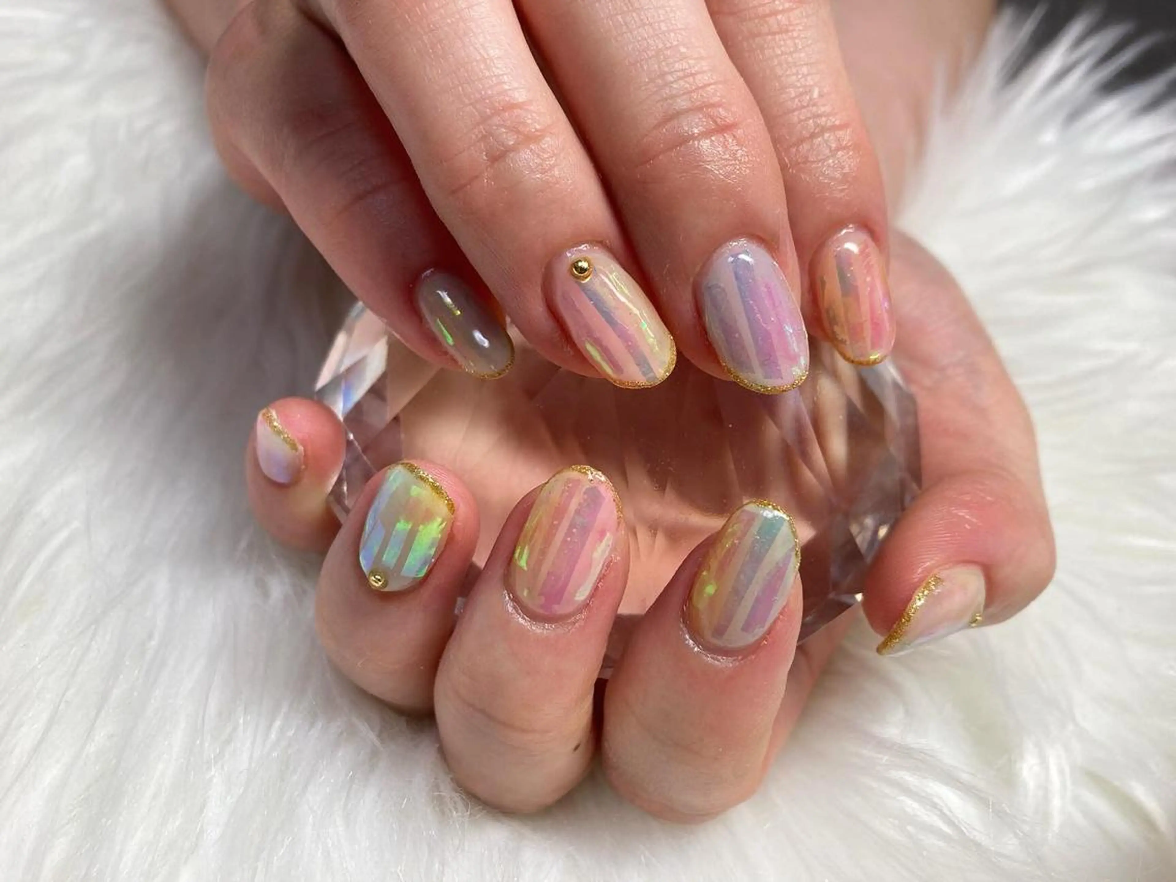 ミディアム ネイル nail yukkoのネイルデザイン