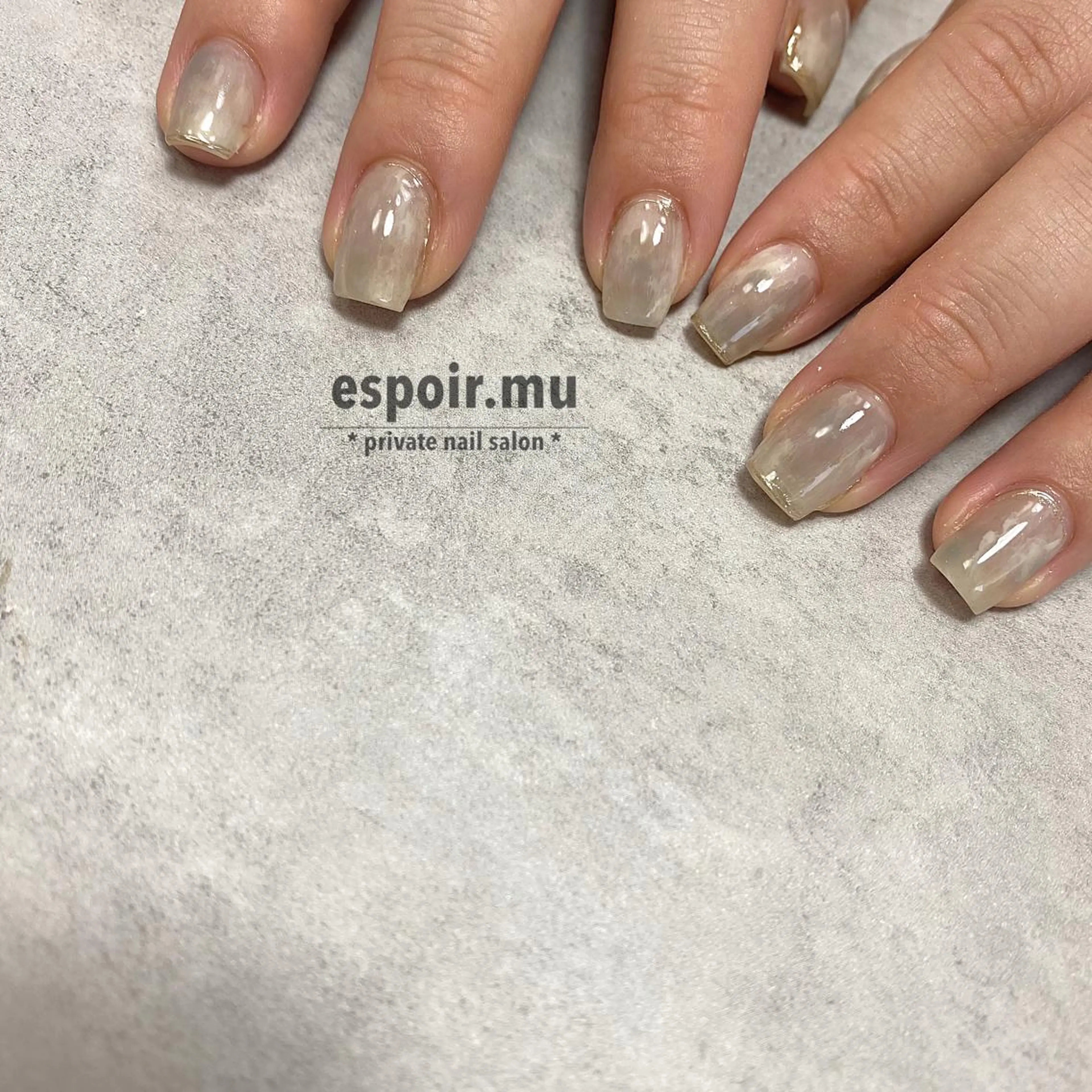 ミディアム ネイル espoir. muのネイルデザイン