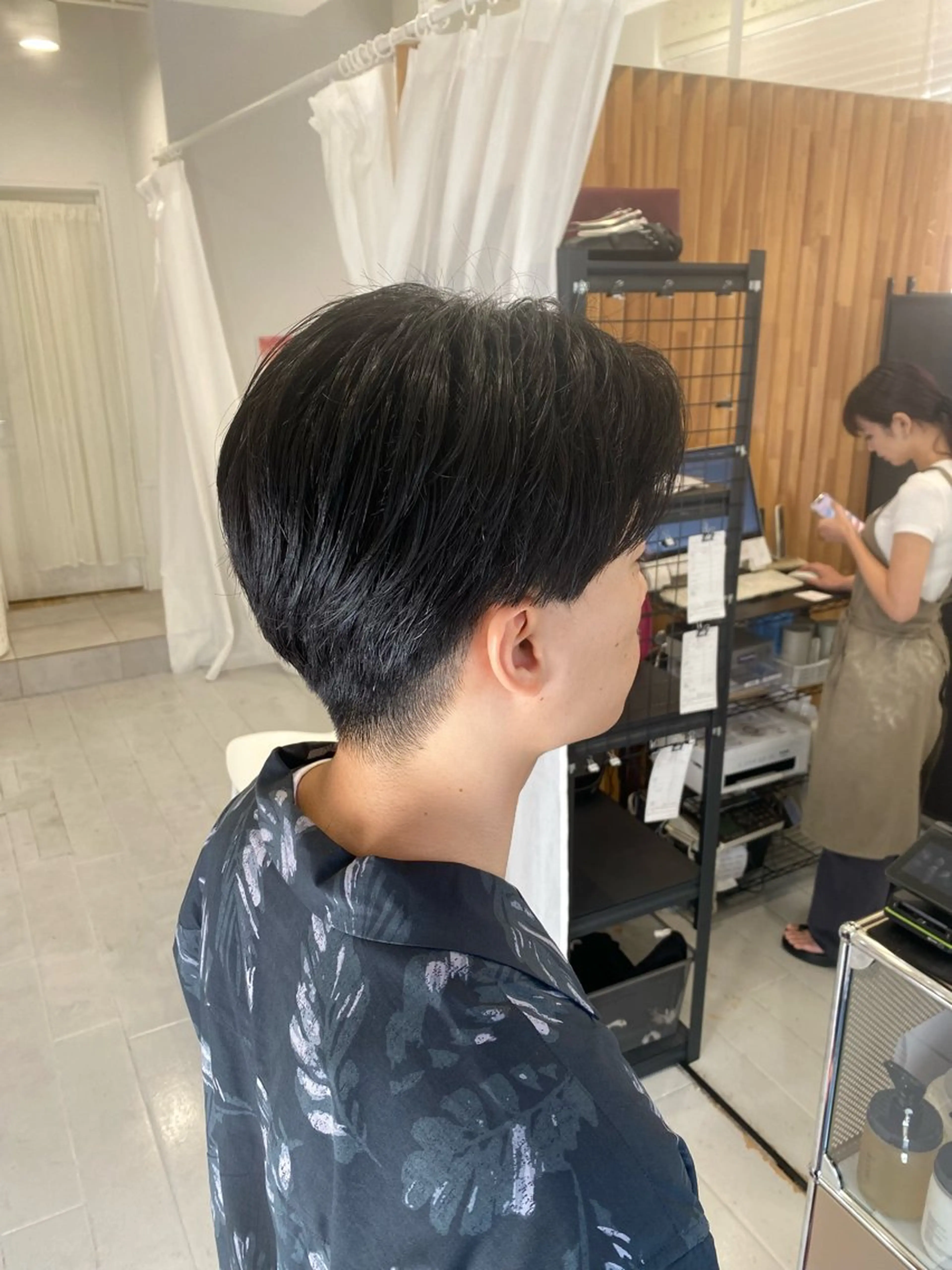 ショート メンズ カット 🇰🇷韓国風カット 🇰🇷　鈴木海斗のヘアスタイル