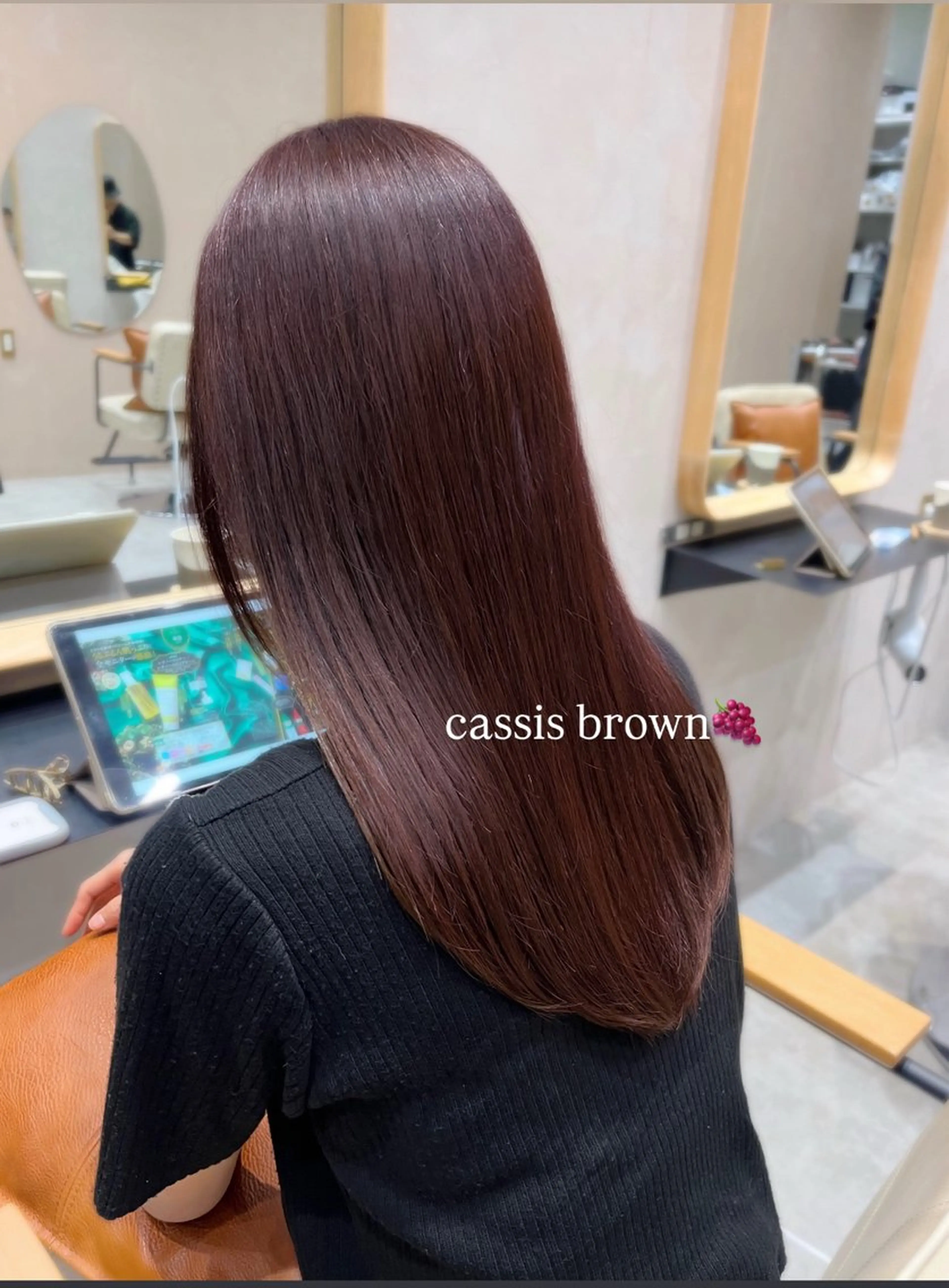 カラー ひなこ♡艶カラー/ ベージュ🤍オリーブのヘアスタイル