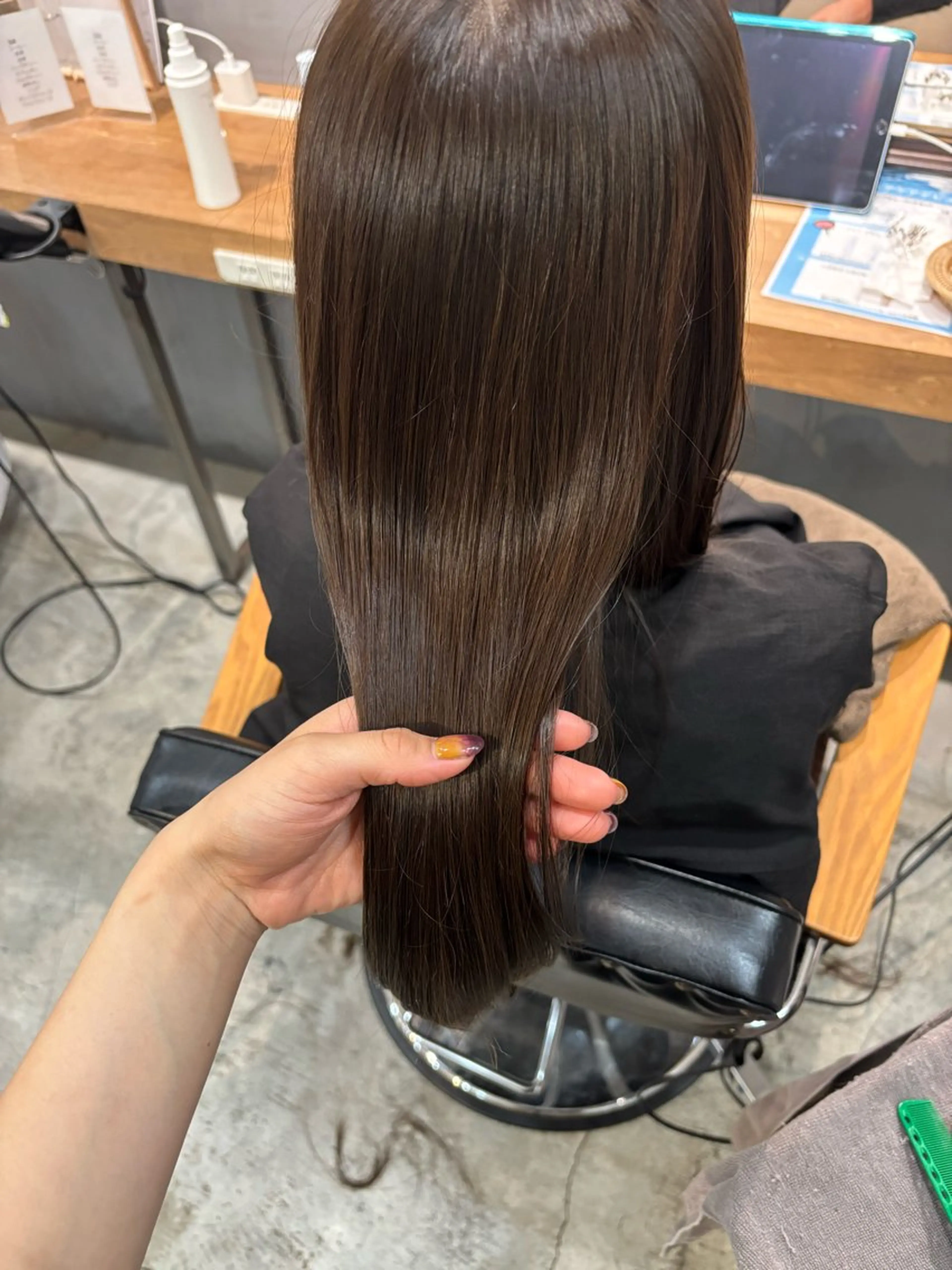 ロング カット ヘアカラー ボブ/可愛いスタイル ⠀夢 空 🌼✨のヘアスタイル