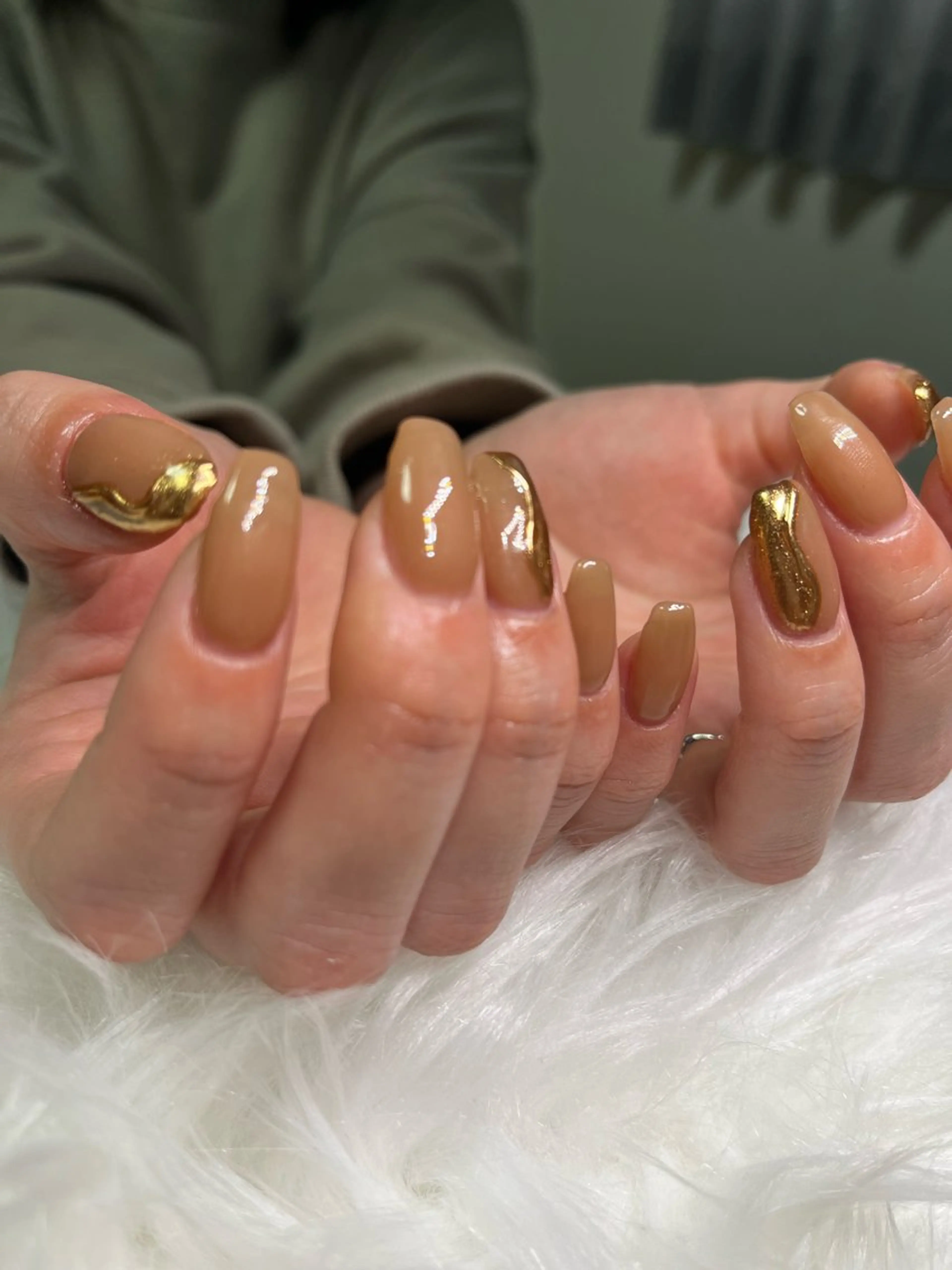 ネイル ミラーネイル 🏠自宅 サロン💅natsuのネイルデザイン