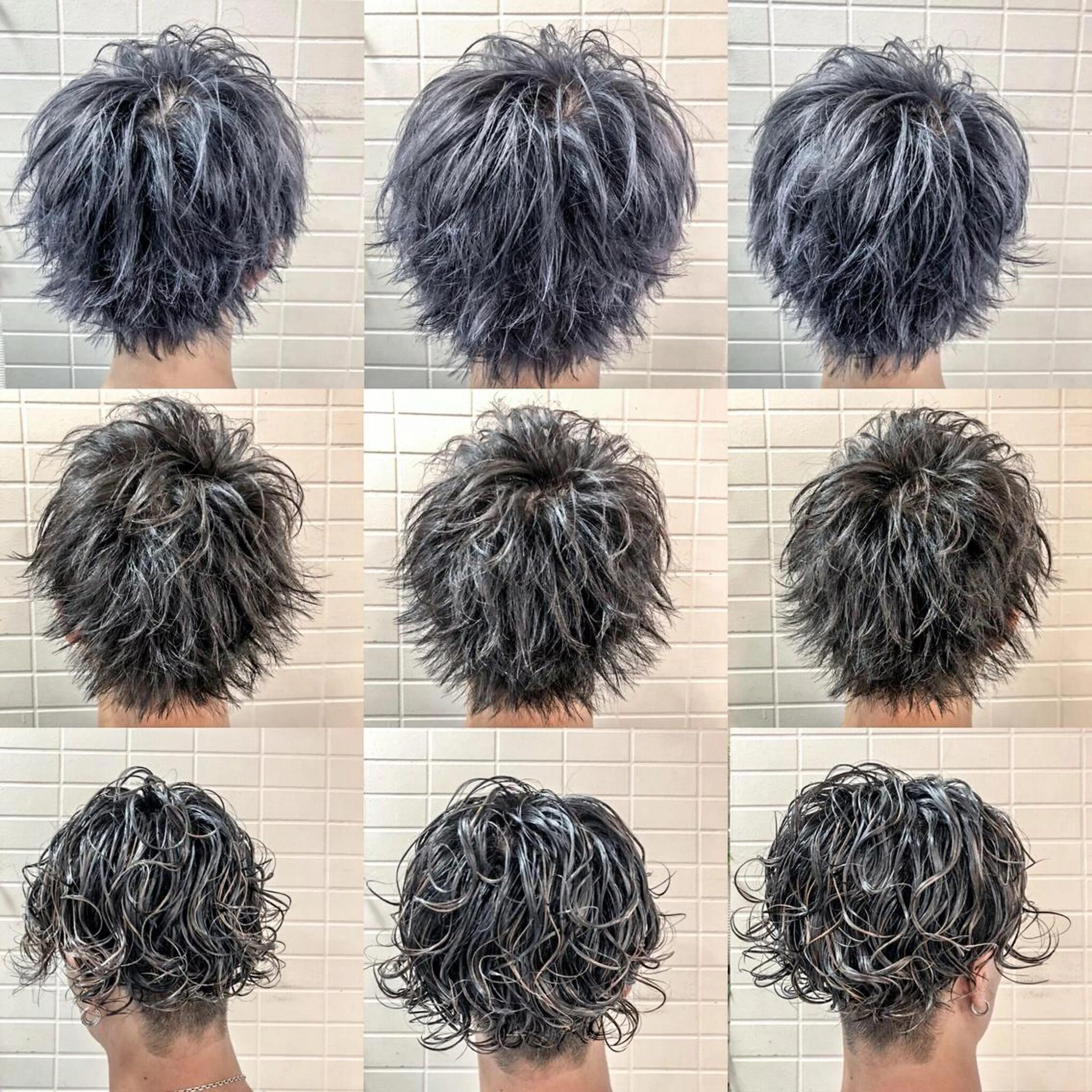 ショート カラー パーマ メンズ ⭐️口コミ5.0⭐️ 当日予約可能👌🏼のヘアスタイル