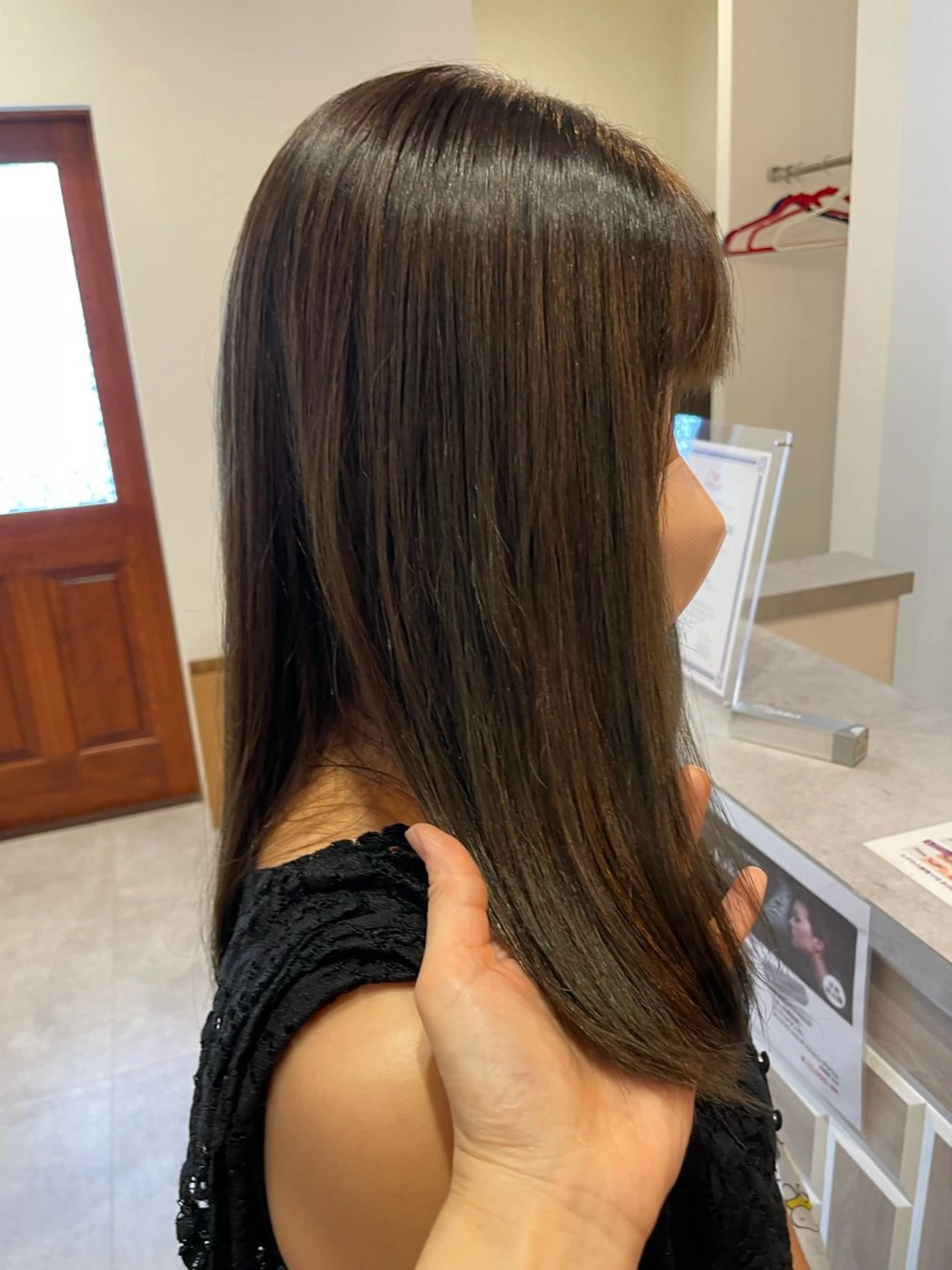 セミロング カラー パーマ riddle hair(駒生)所属・山越 美裕樹のヘアスタイル