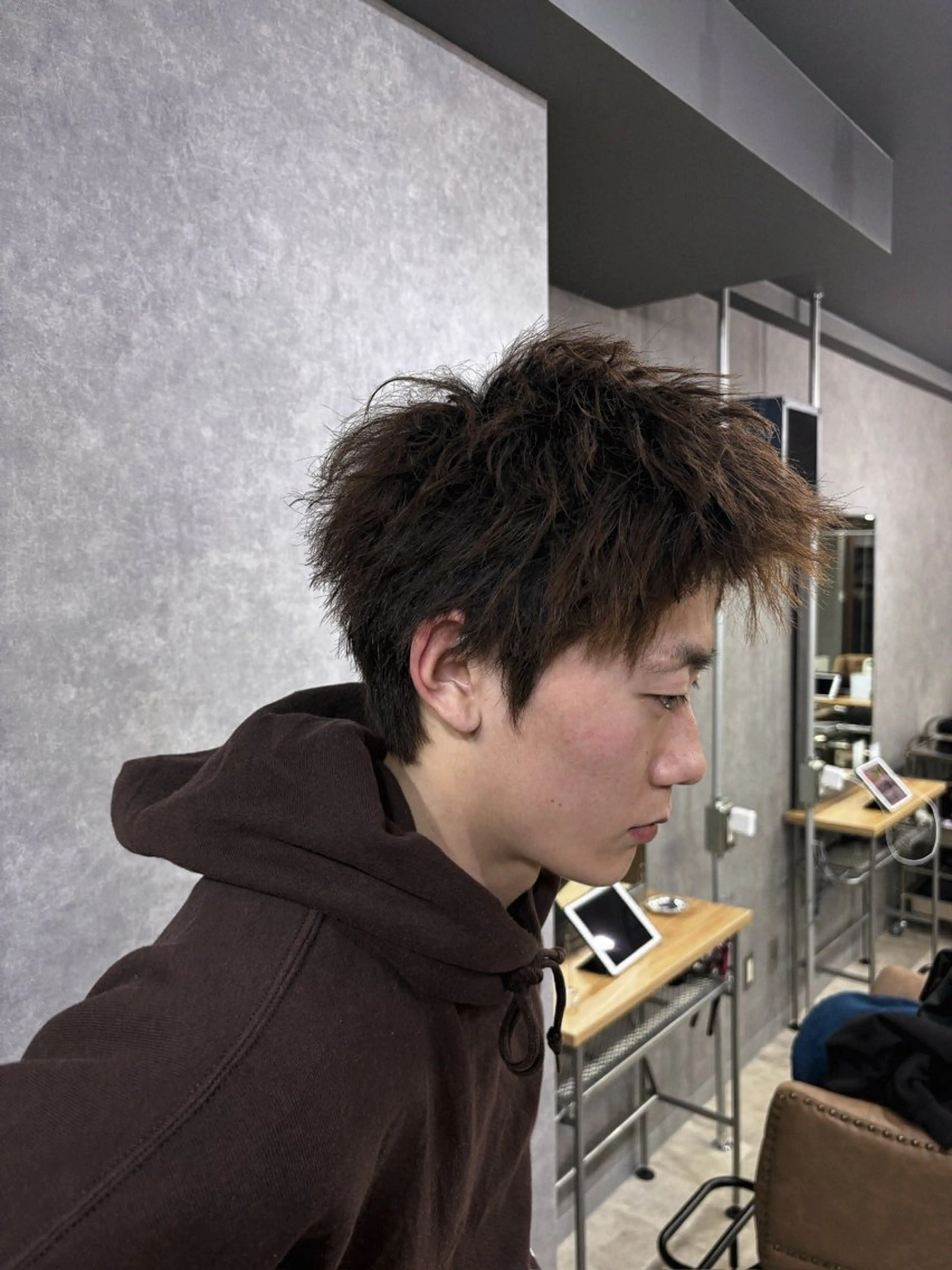 メンズ カット パーマ Seki 池袋美容師のヘアスタイル