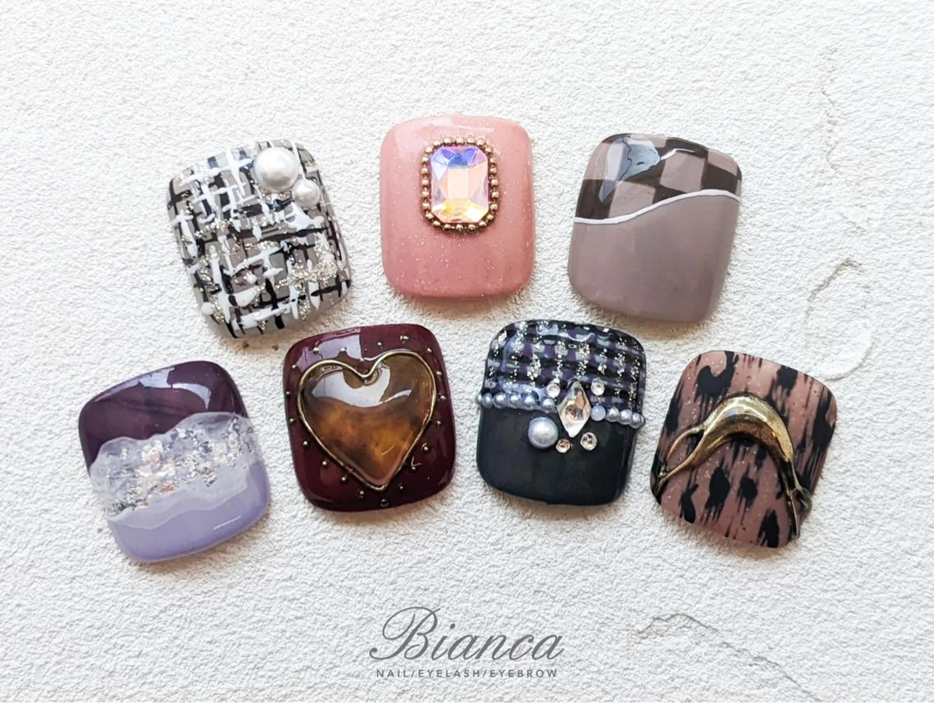 ネイル フットネイル Bianca栄店 みさと店長のネイルデザイン