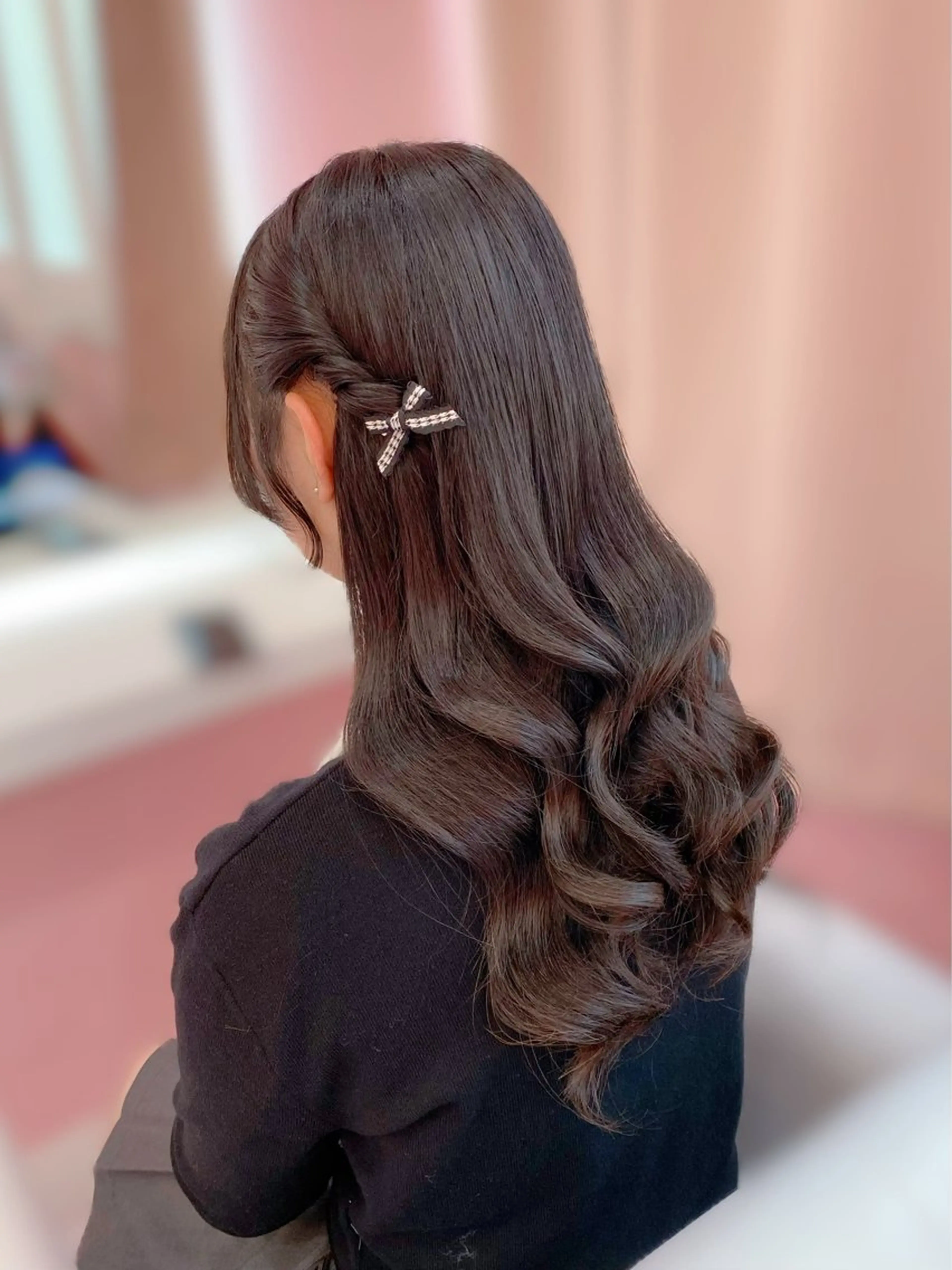 ロング ヘアアレンジ ヘアセット Set Salon Mémoire by miuprierre所属・推し活🪄🩷 川上 佳奈のヘアスタイル