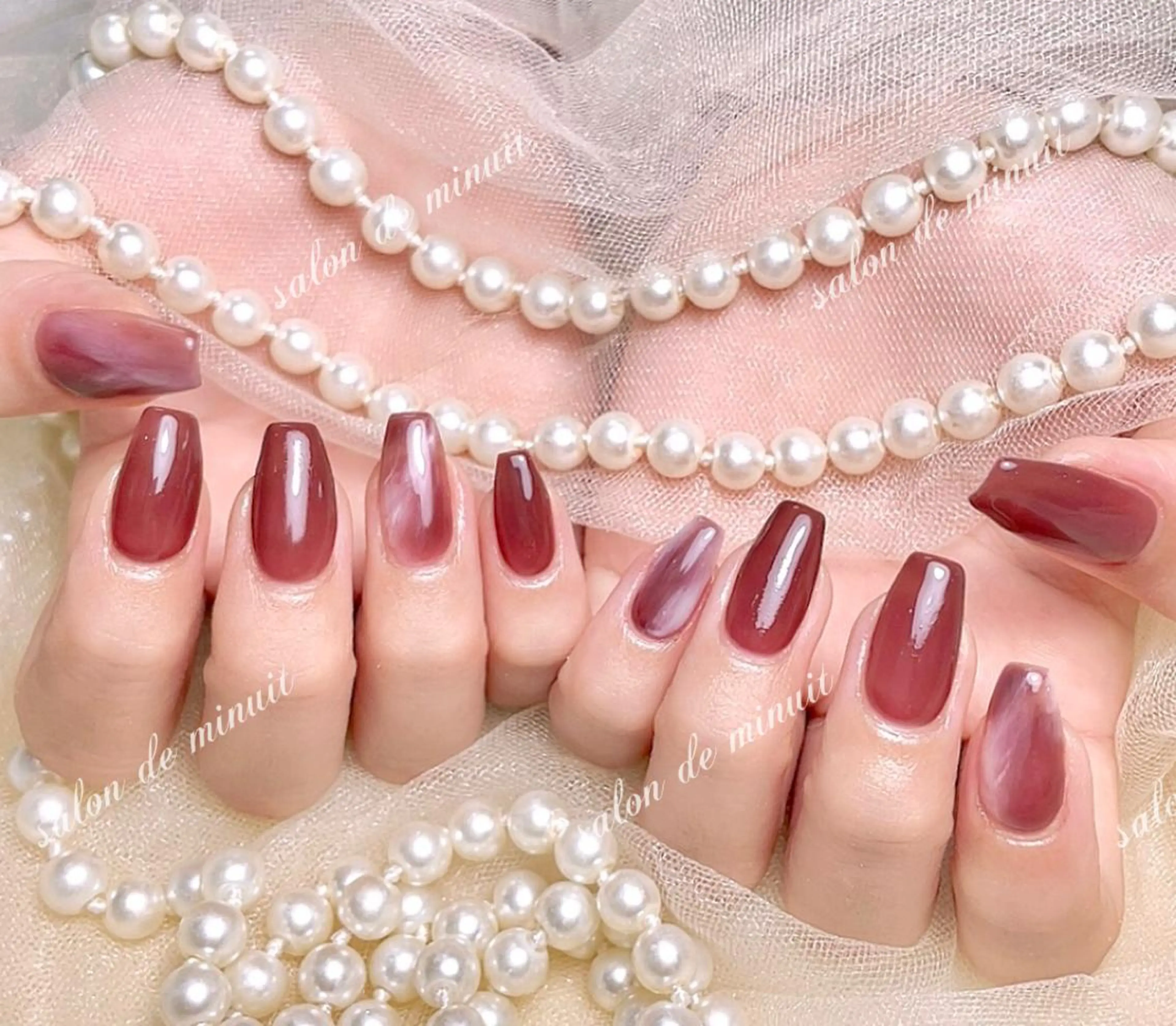 ネイル ハンドネイル ハンドケア Salon de Minuit🦩のネイルデザイン
