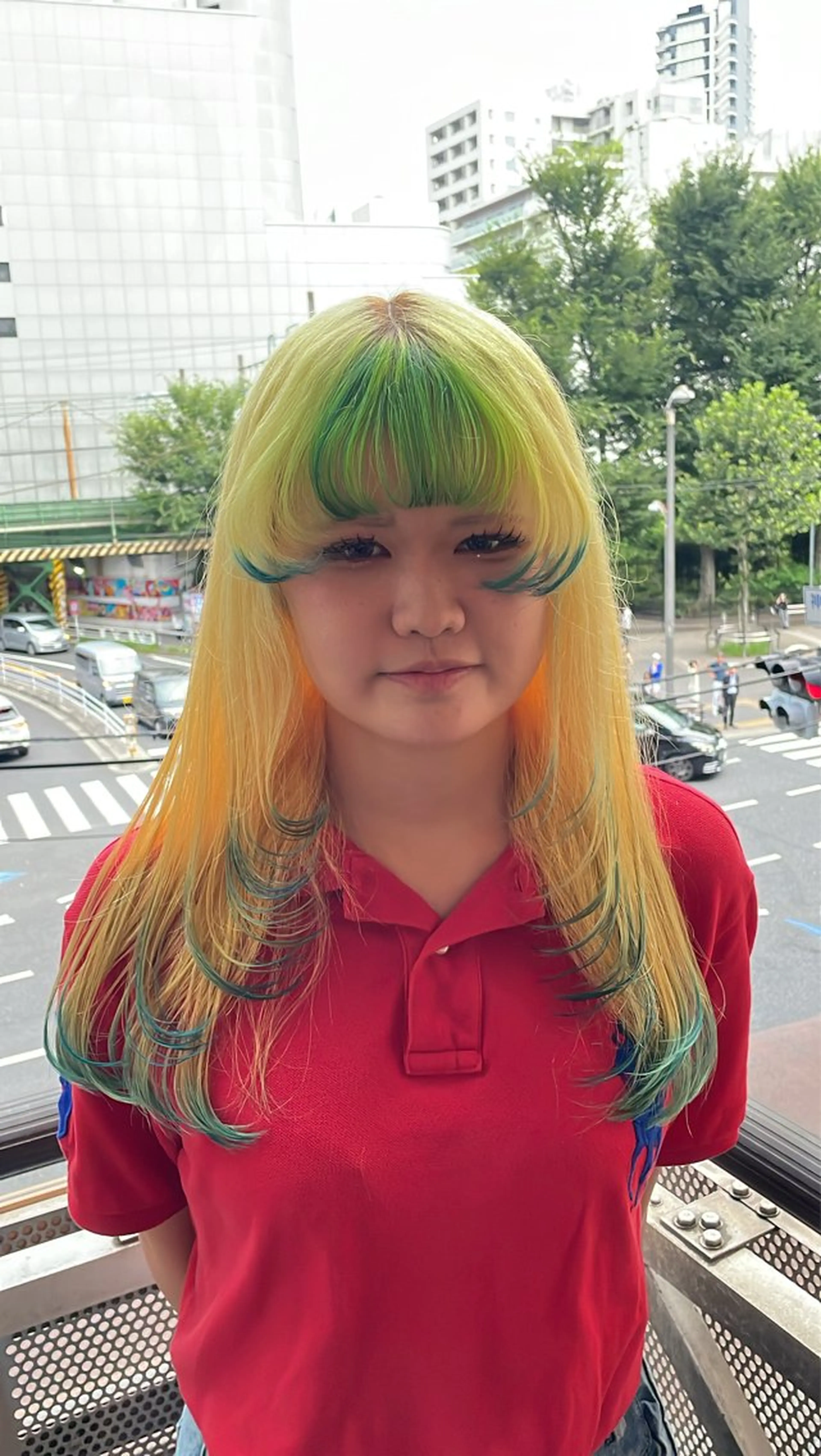 セミロング カラー ヘアアレンジ ヘアカラー driP.by HAVANA所属・ケアブリーチ／パーマ 工藤のヘアスタイル