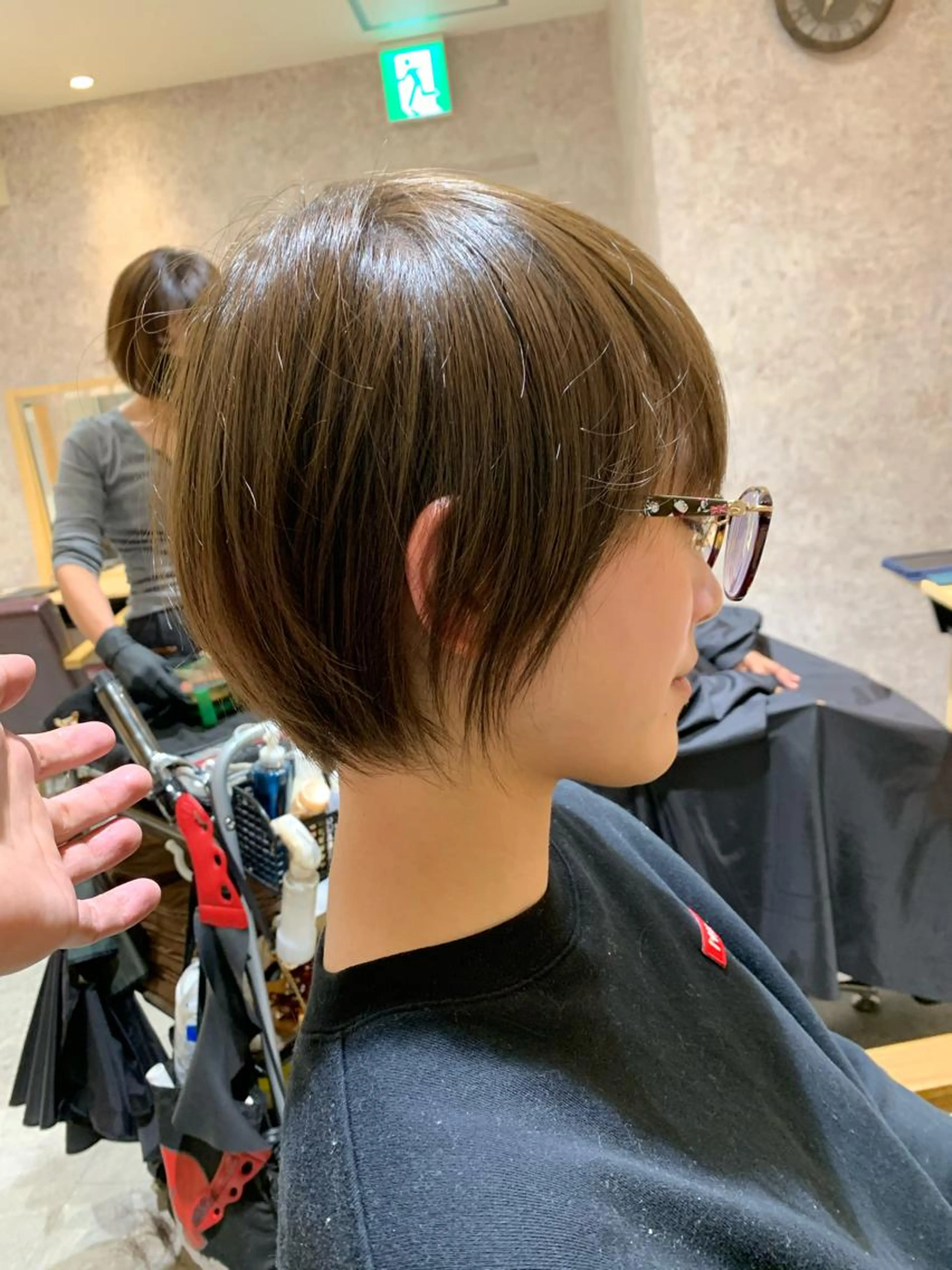 カット＋プレミアム艶カラー+ロギアトリートメントの写真