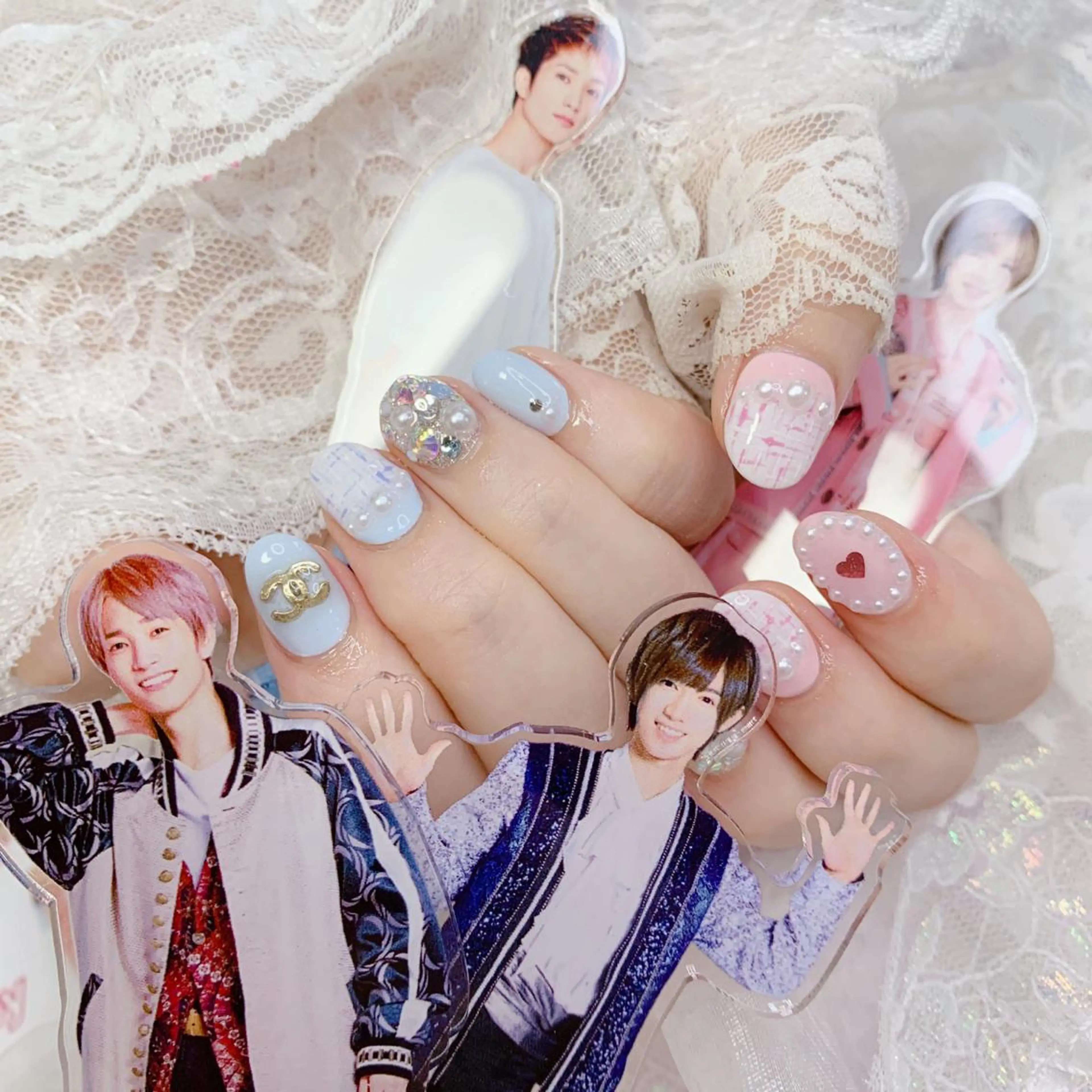 ネイル ハンドネイル La neige* yuki 🥯🍑のネイルデザイン