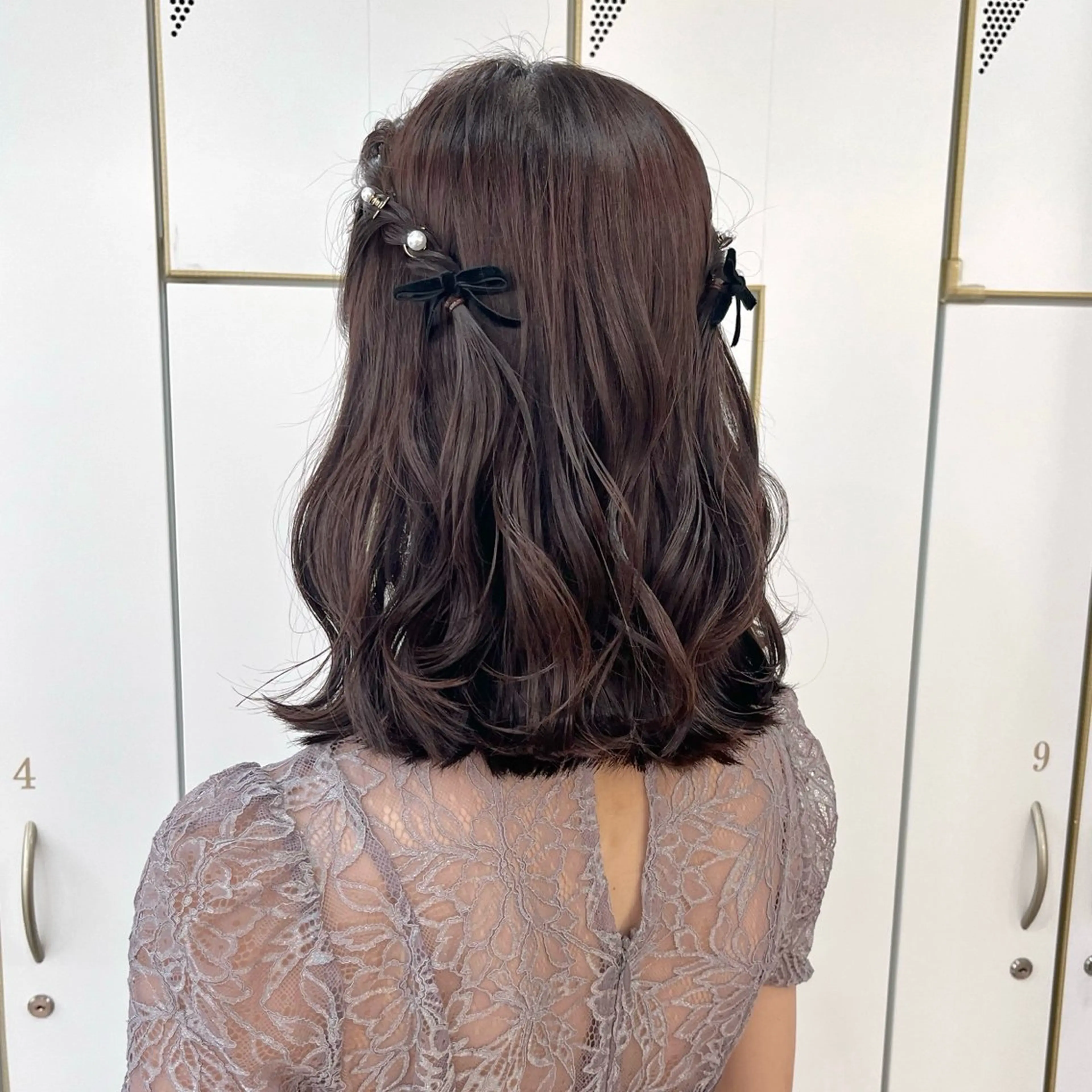 ヘアアレンジ ヘアセット マミ☁️ヘアセット/ お呼ばれヘア/銀座のヘアスタイル
