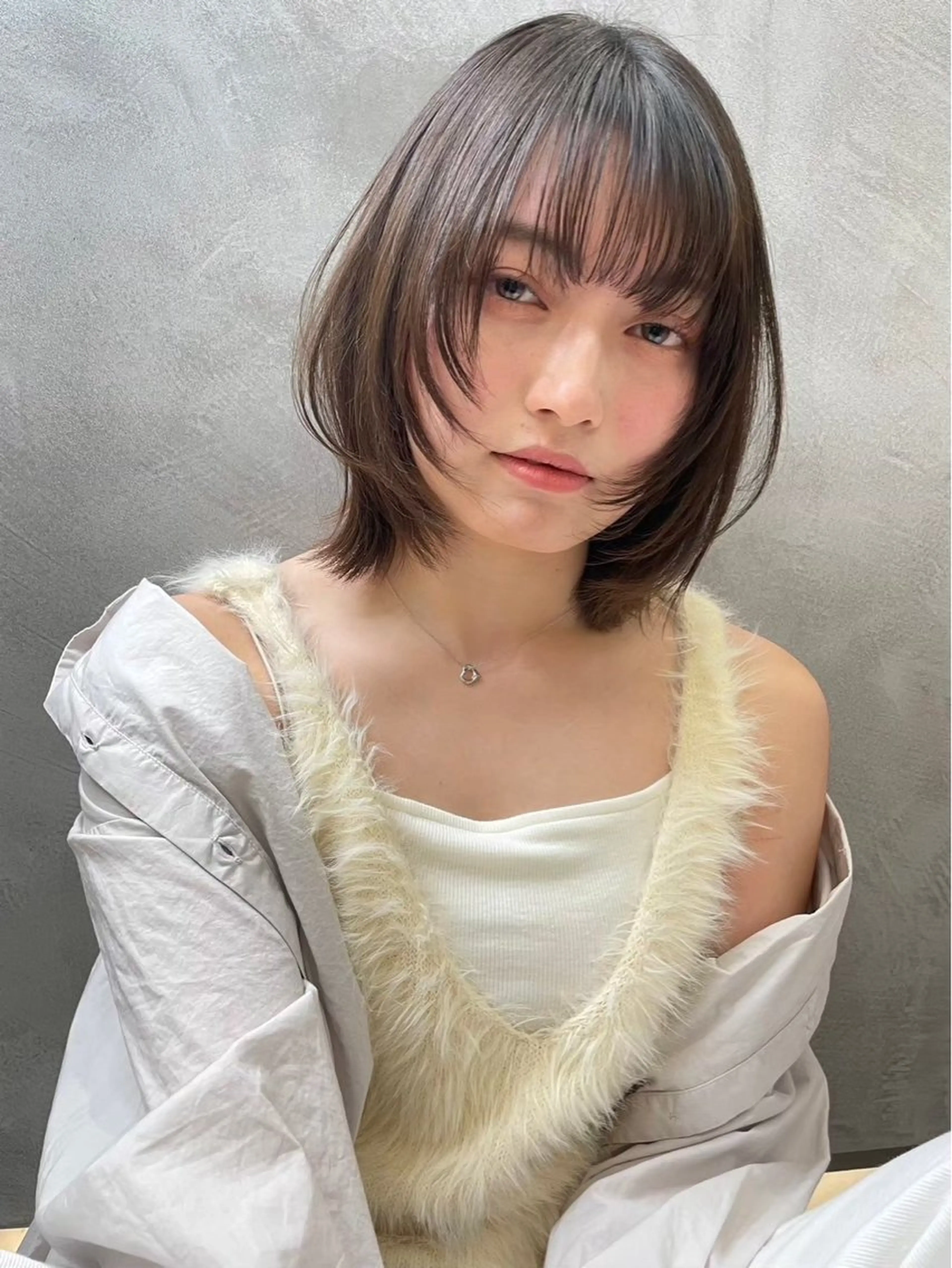 ショート ボブ 顔周りカット レイヤーカット 浦和/髪質改善/ボブ 縮毛矯正/大和田拓夢のヘアスタイル