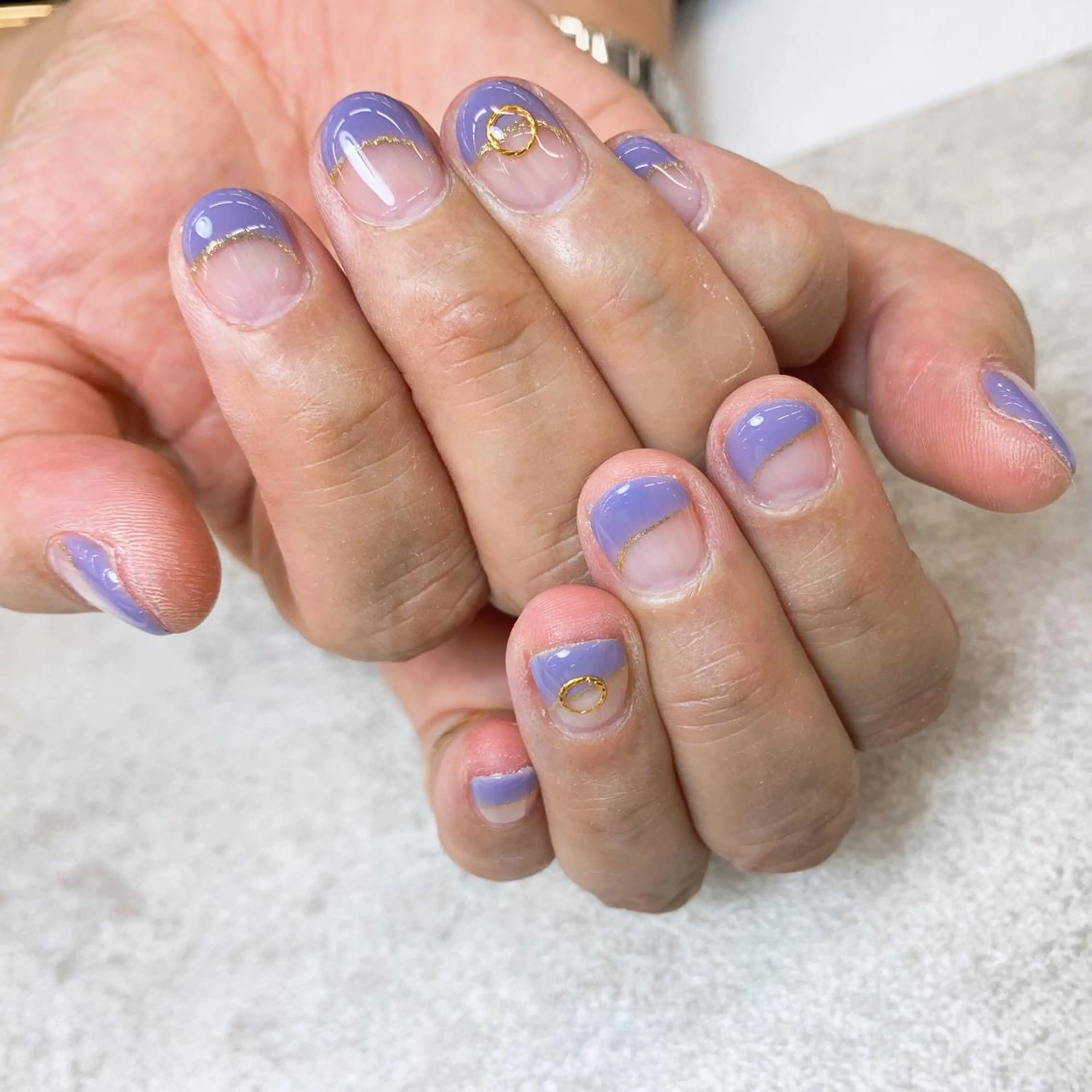 ネイル ⭐︎休業中の練習⭐︎ JNA認定講師髙橋のネイルデザイン