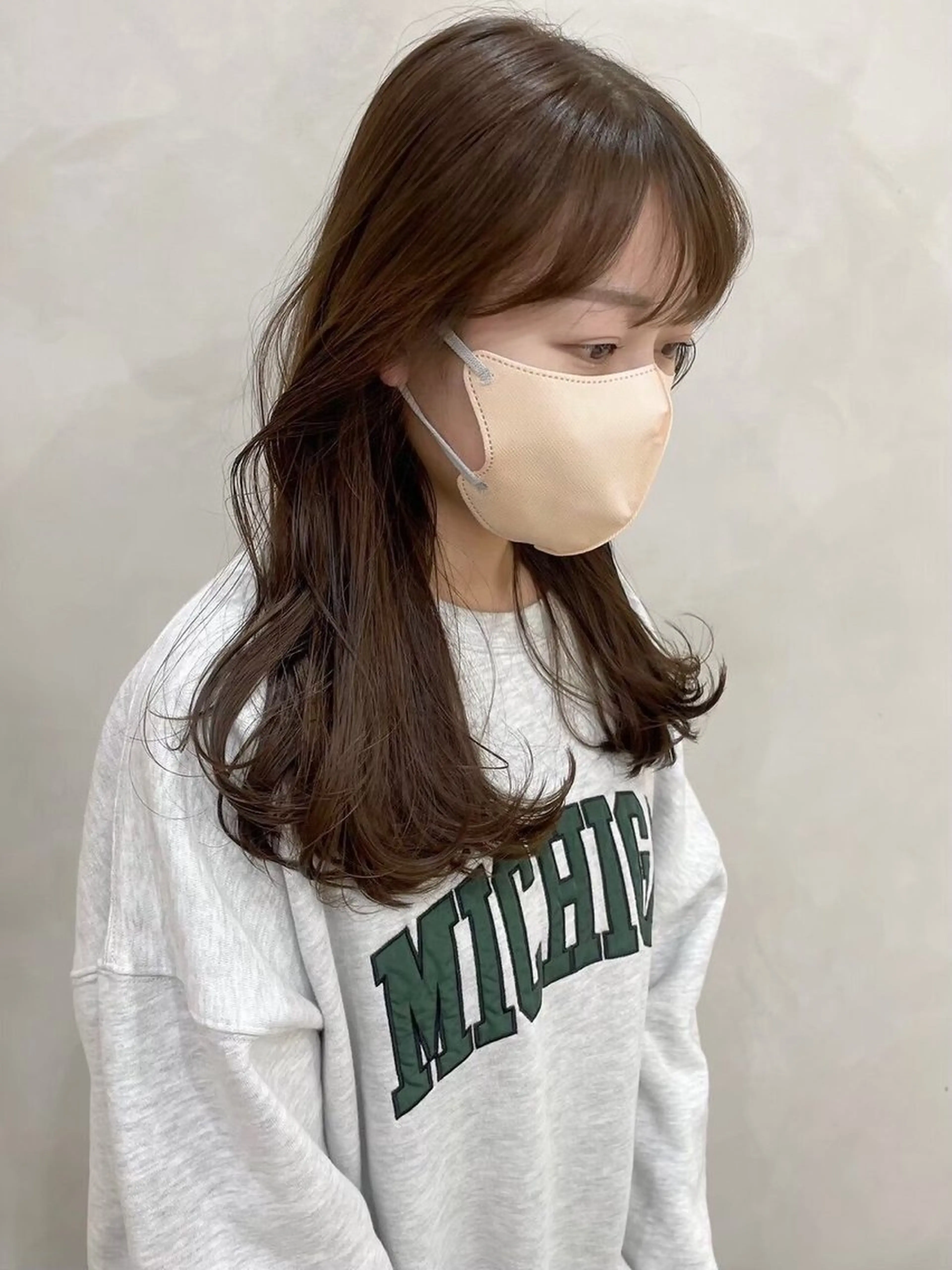 ロング rino カットモデル/名古屋のヘアスタイル