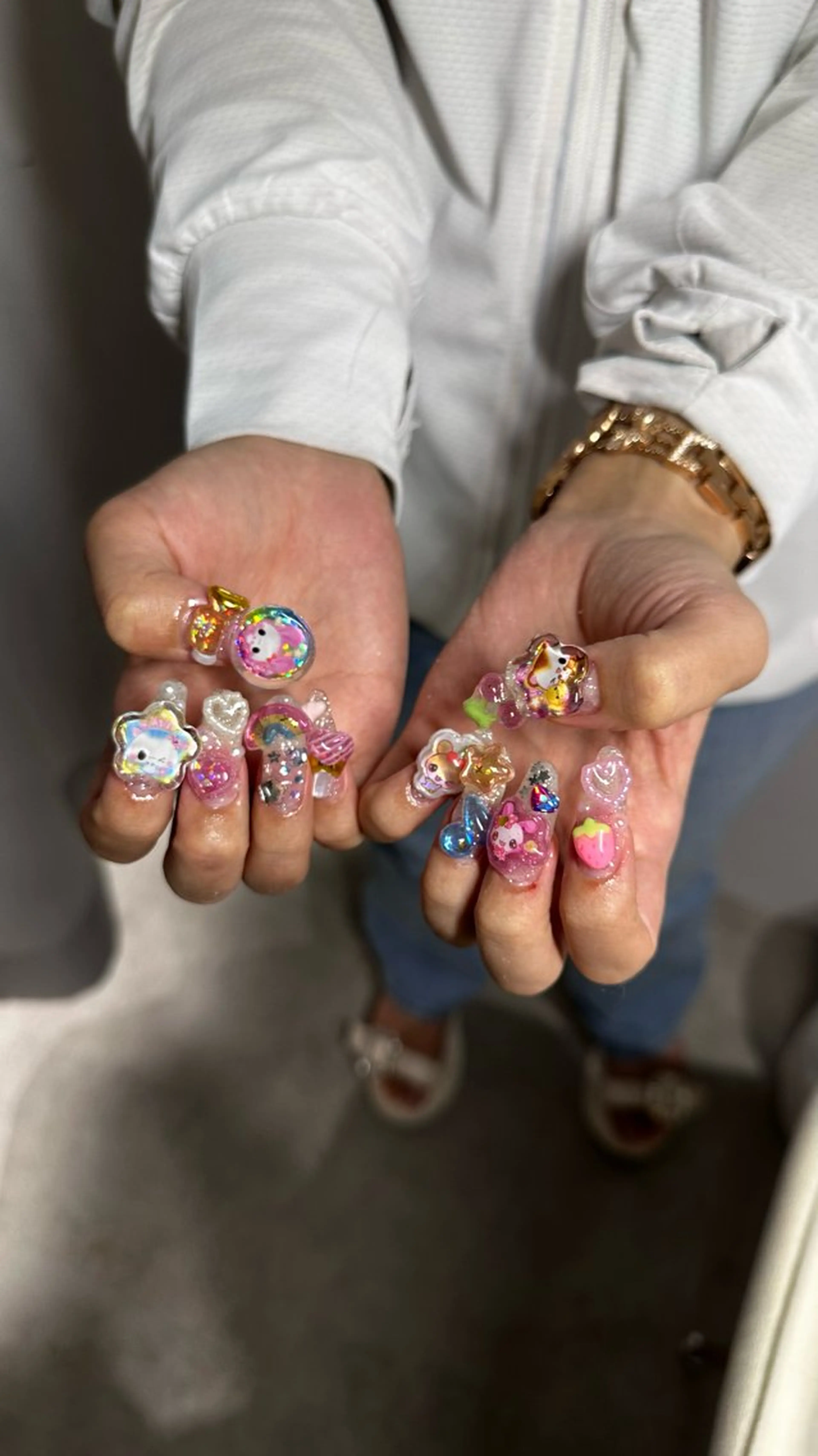 🌍【minimo限定】3850円​〜​＼オフありパーツつけ放題✨／💎持ち込みデザインもOK◎の写真