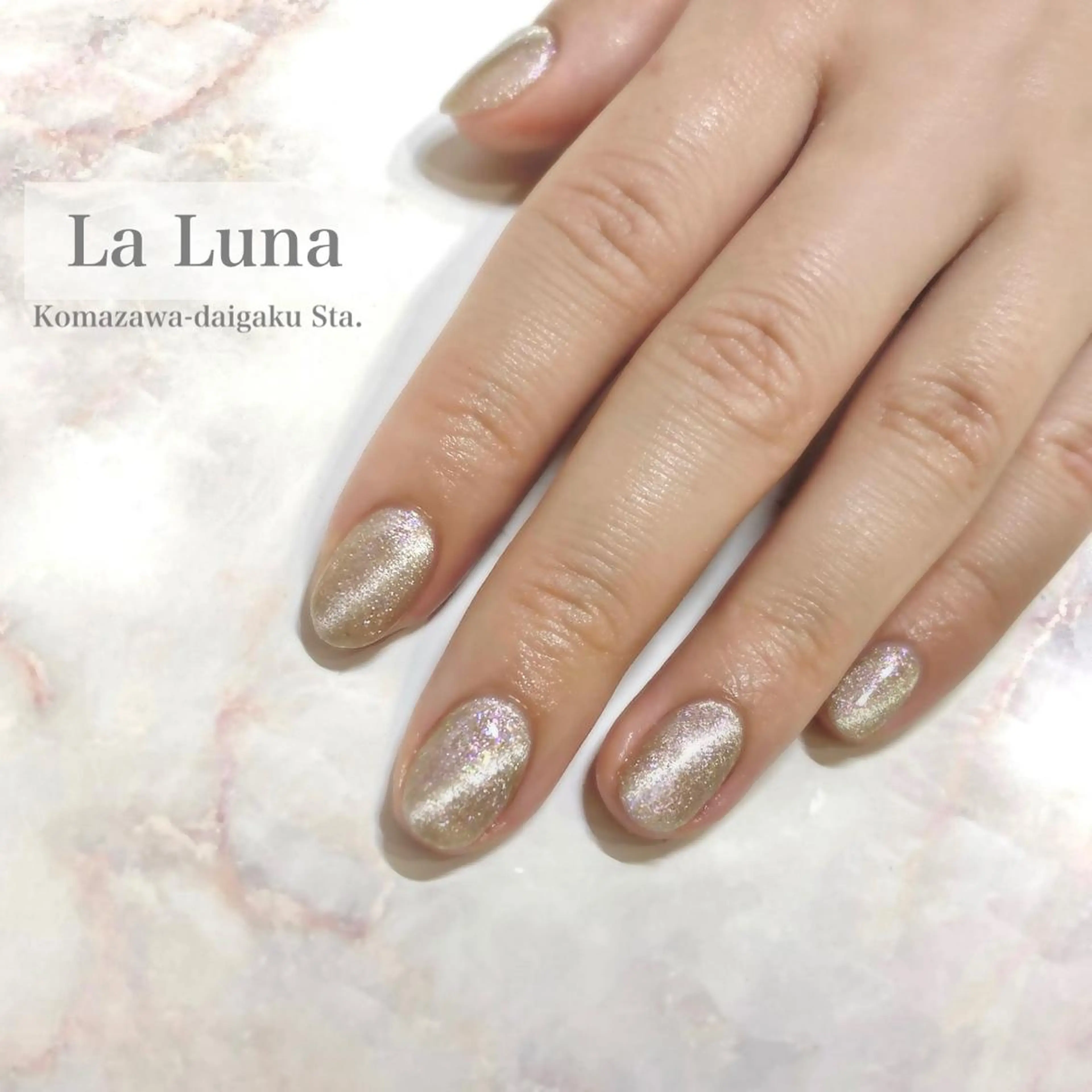 ネイル マグネットネイル ＬａＬｕｎａ🌙 natsukiのネイルデザイン