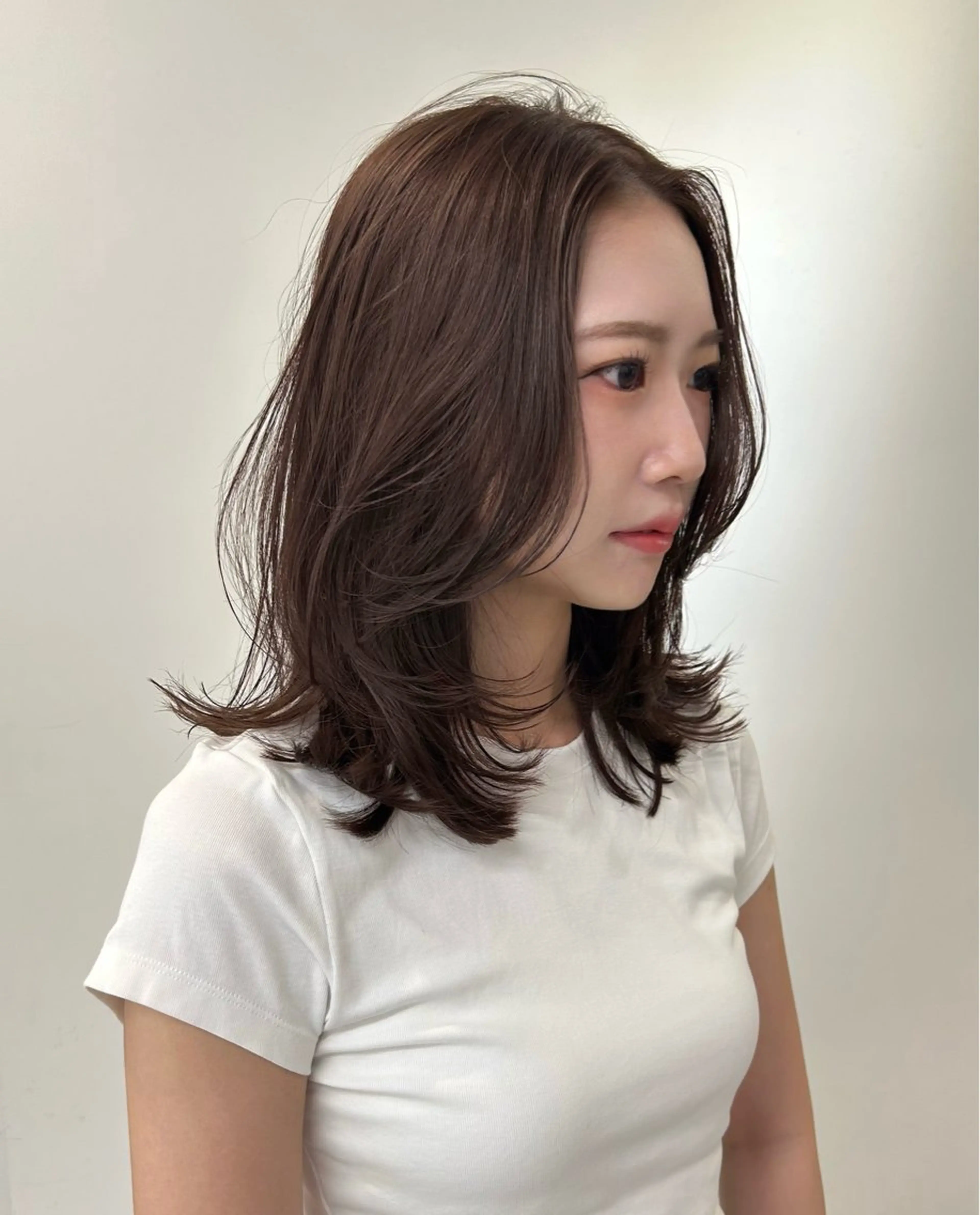 ミディアム カラー カット ヘアカラー 渋谷/駅近/徒歩4分 /生田レイのヘアスタイル
