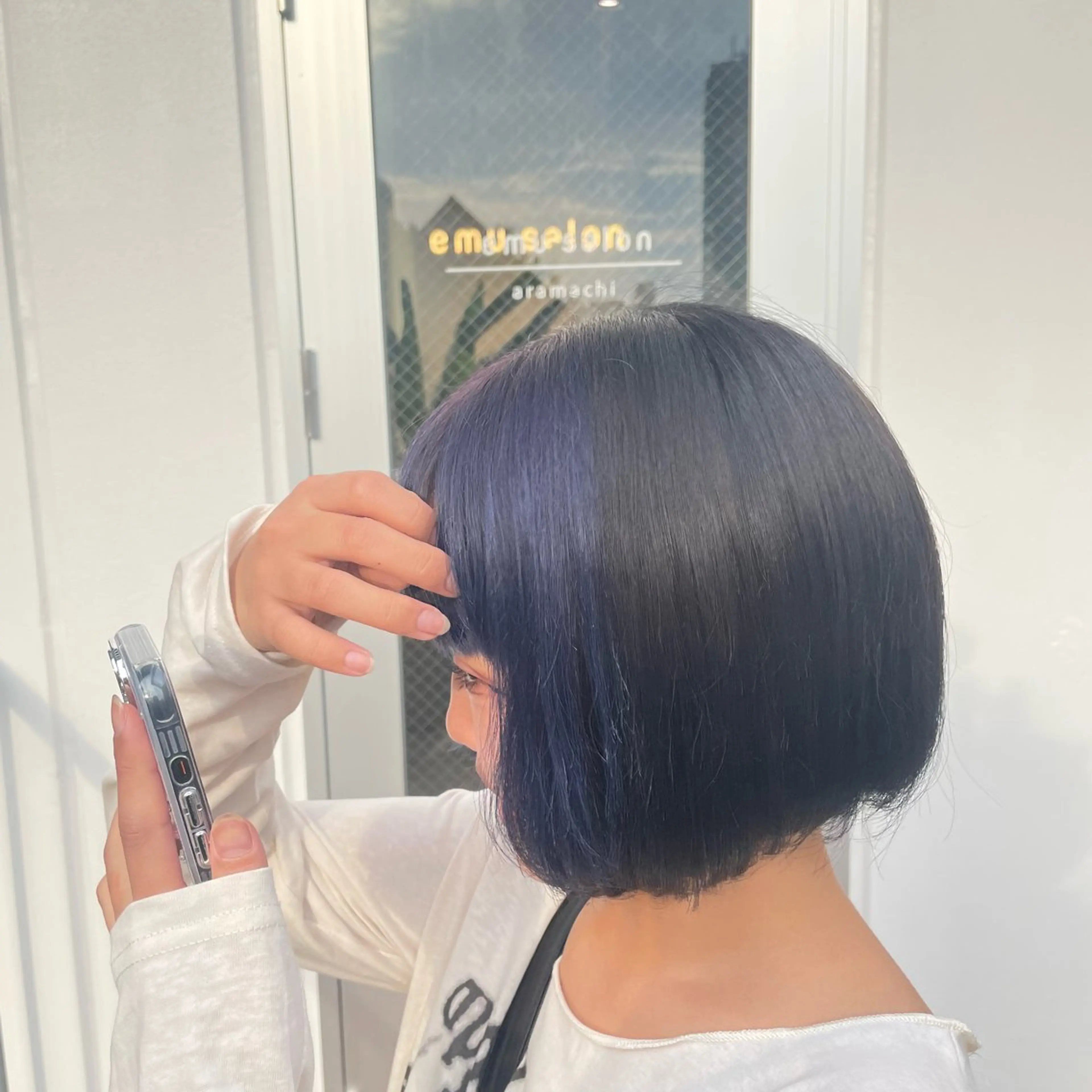 ショート カラー emusalon前橋川原店所属・松井 悠希のヘアスタイル