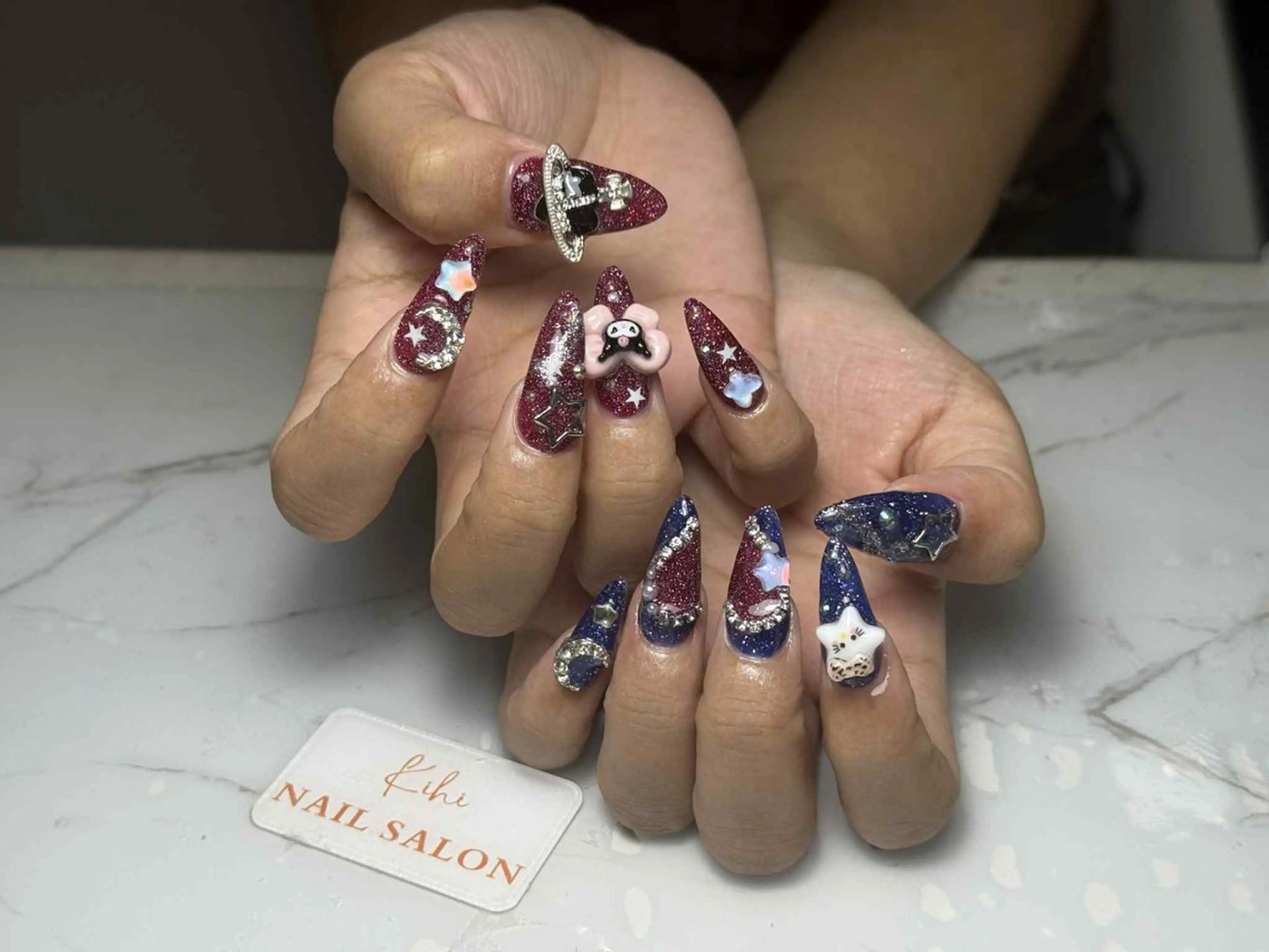 ネイル アートネイル フレンチネイル ジェルネイル グラデーション 韓国ネイル ハンドネイル ハンドケア Nail Salon Kihi さくらのネイルデザイン