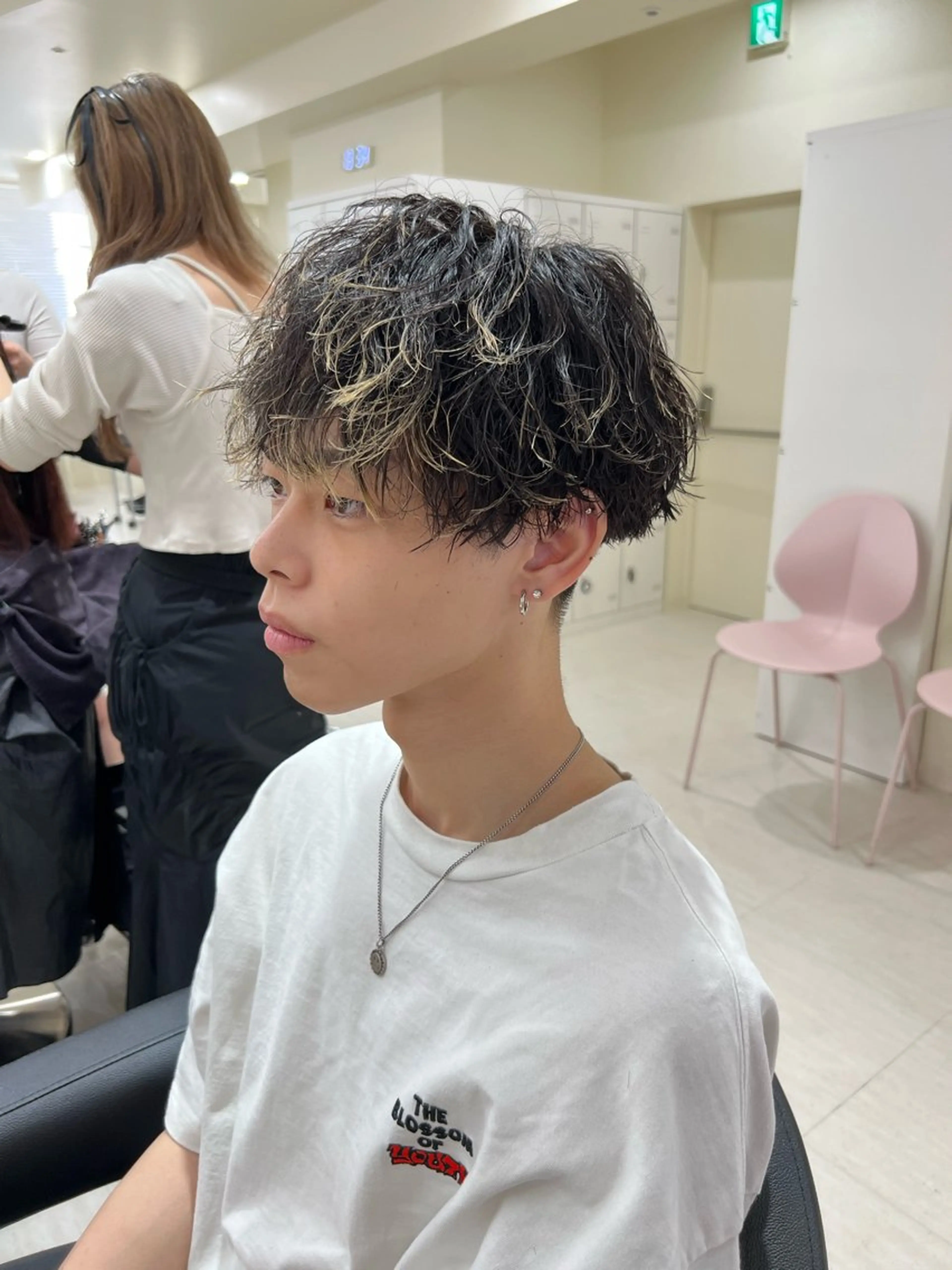 メンズ カット パーマ メンズレディース お任せください伊織のヘアスタイル