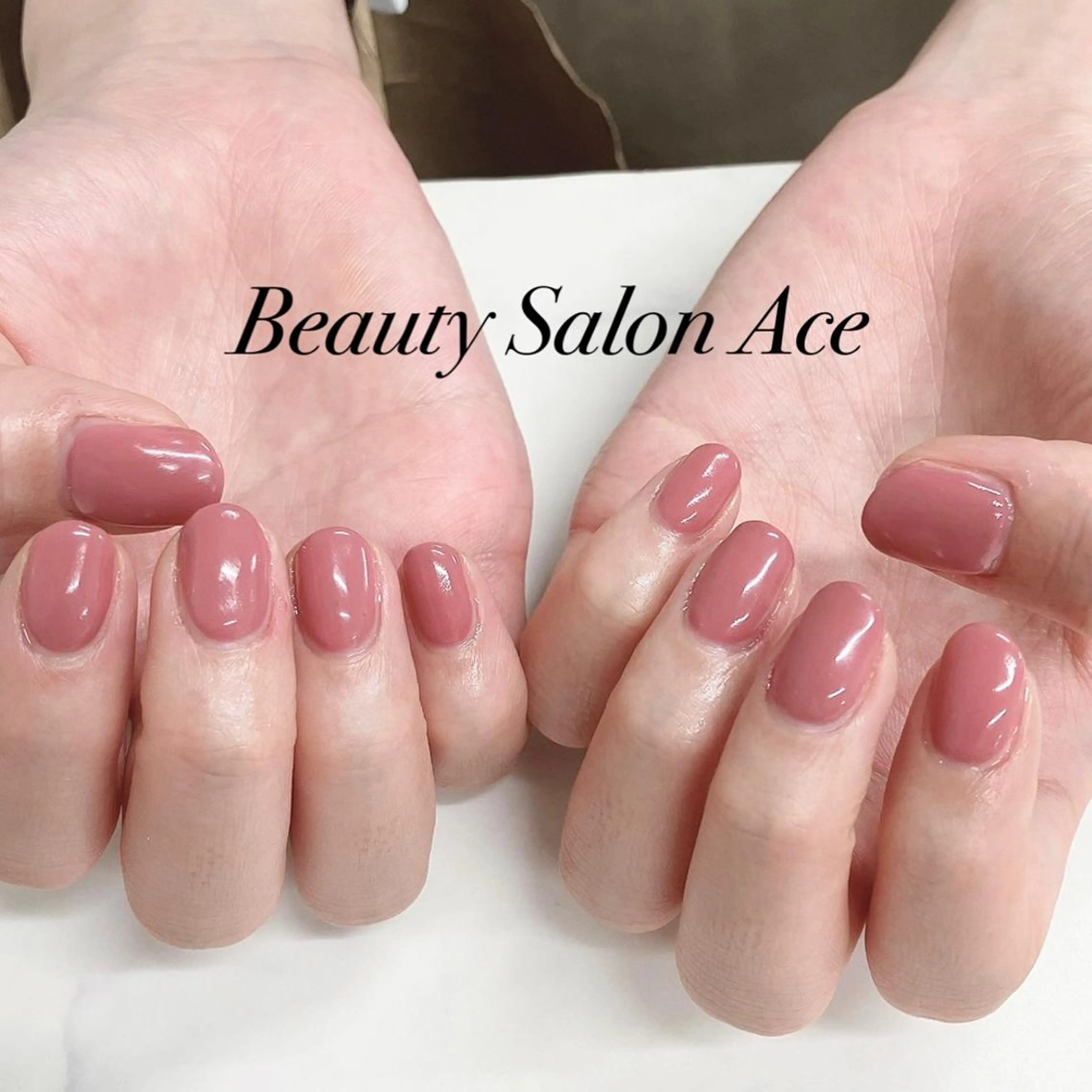 ネイル メンズネイル ワンカラーネイル Beauty Salon Ace（ネイルサロン　エース）所属・池袋フィルイン Ace♡長さだしのネイルデザイン