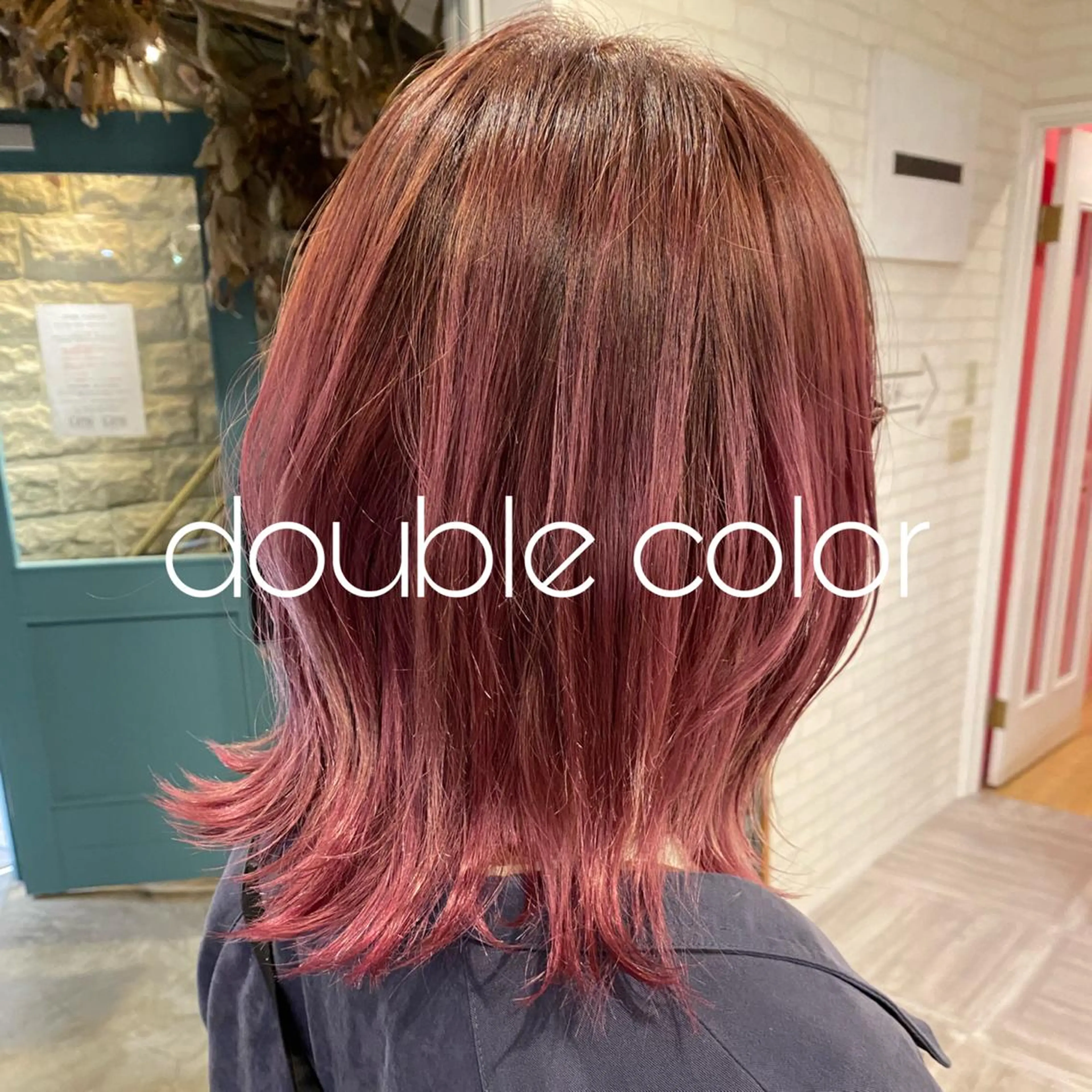 ミディアム カラー すずき なぎさ☀️のヘアスタイル