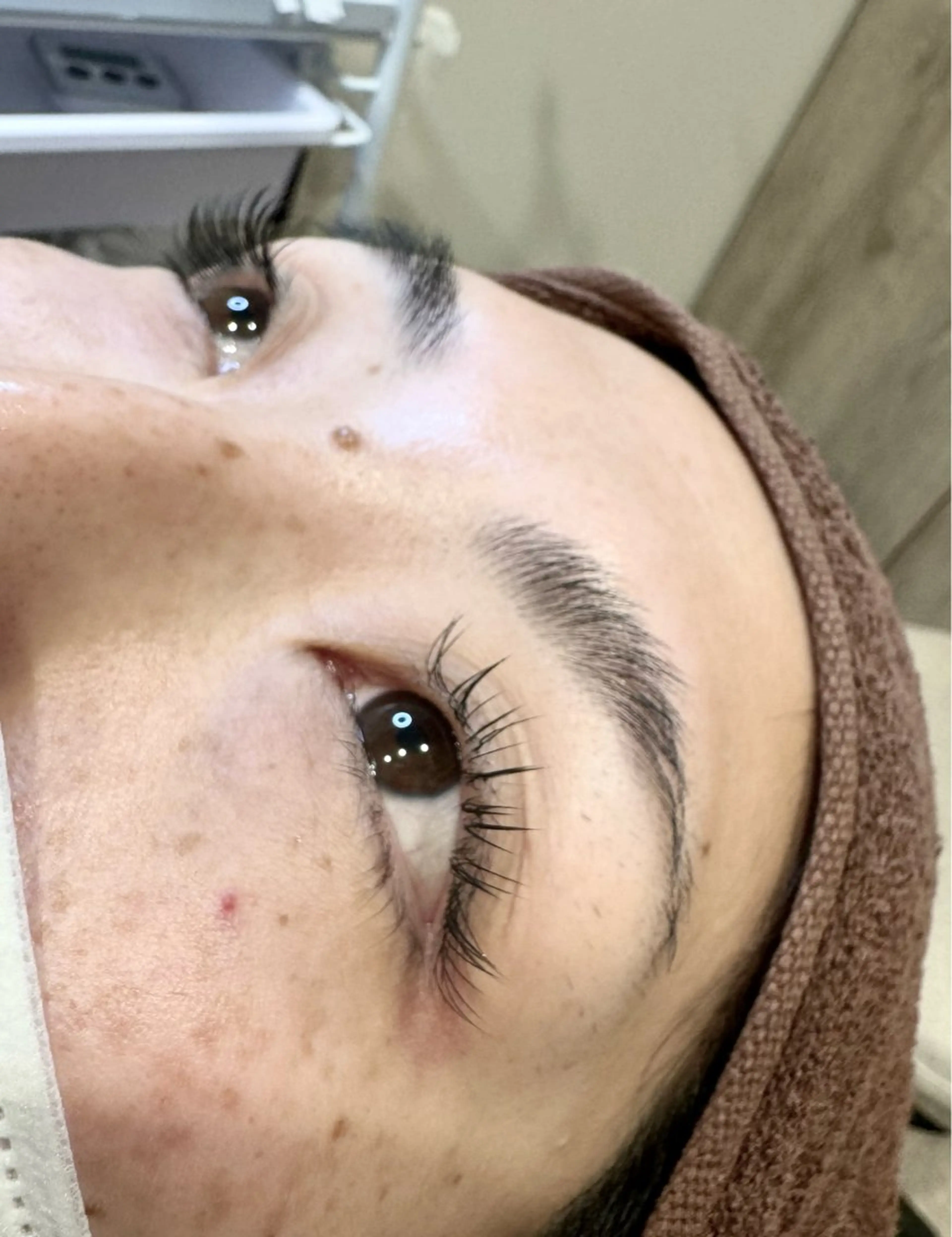 マツエク・マツパ フラットラッシュ eyenailist NANAのネイルデザイン