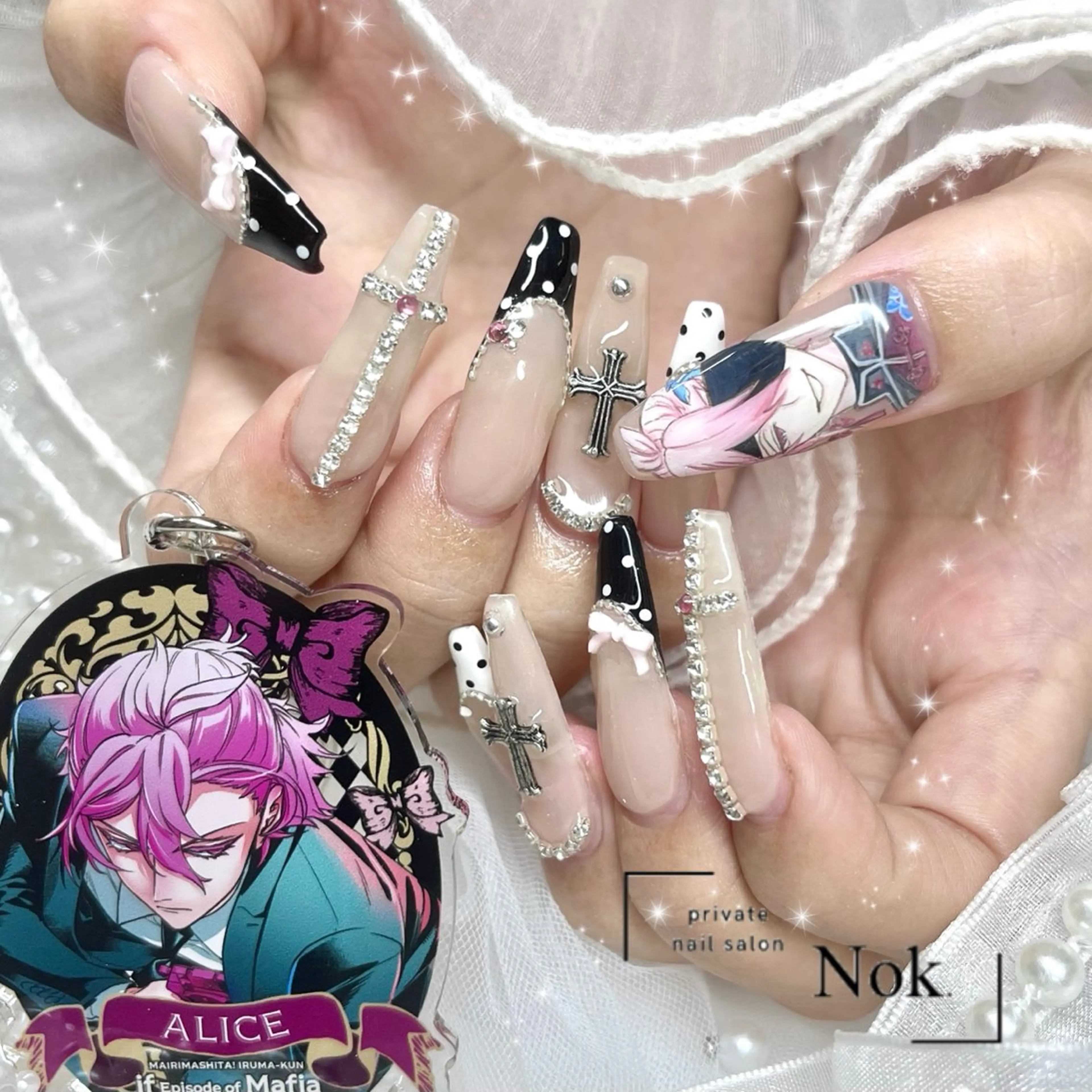 ネイル ハンドネイル 池袋痛ネイル Nok. 渡辺のネイルデザイン