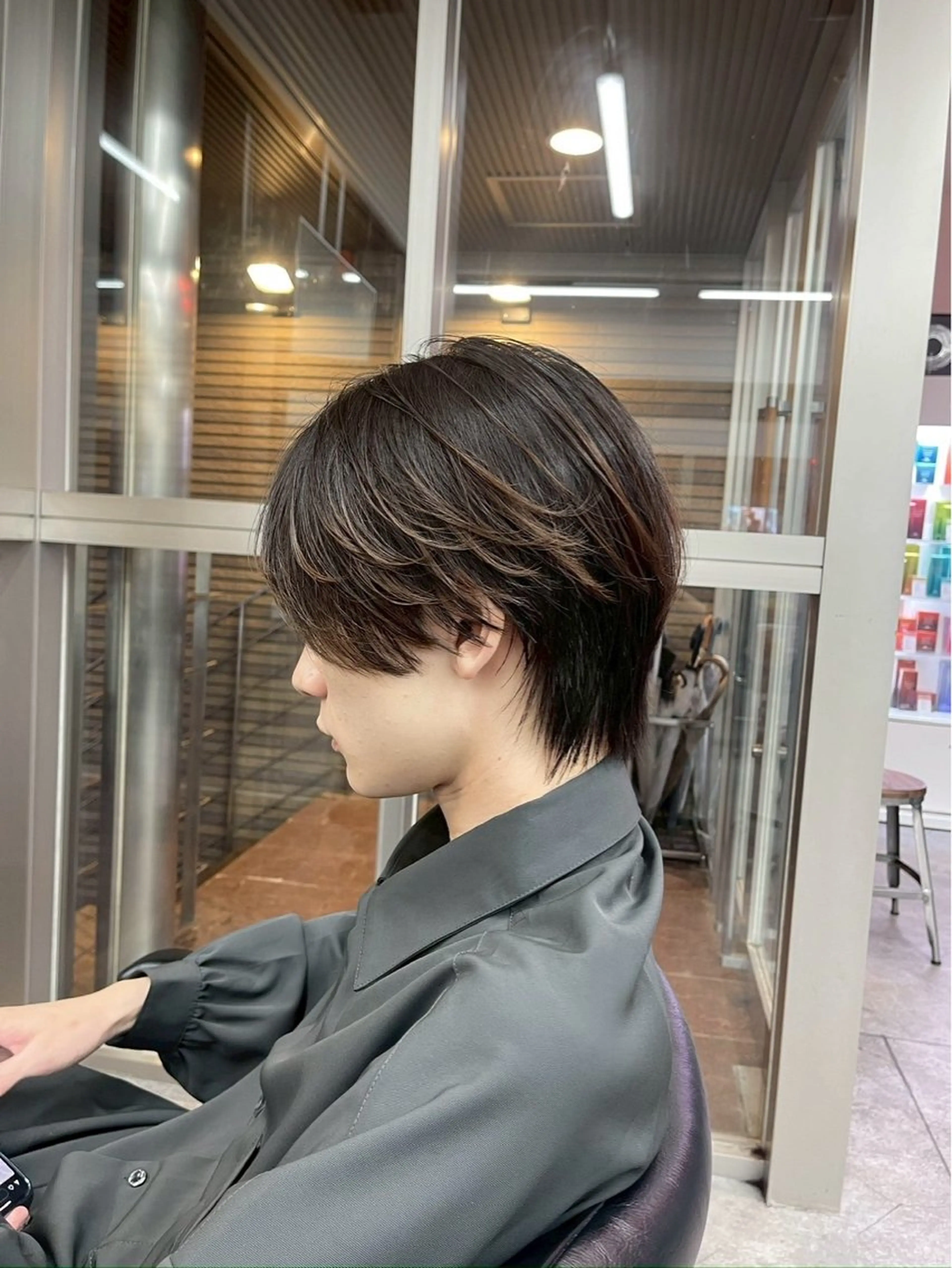 メンズ カット 韓国パーマ特化 🇰🇷yutoのヘアスタイル