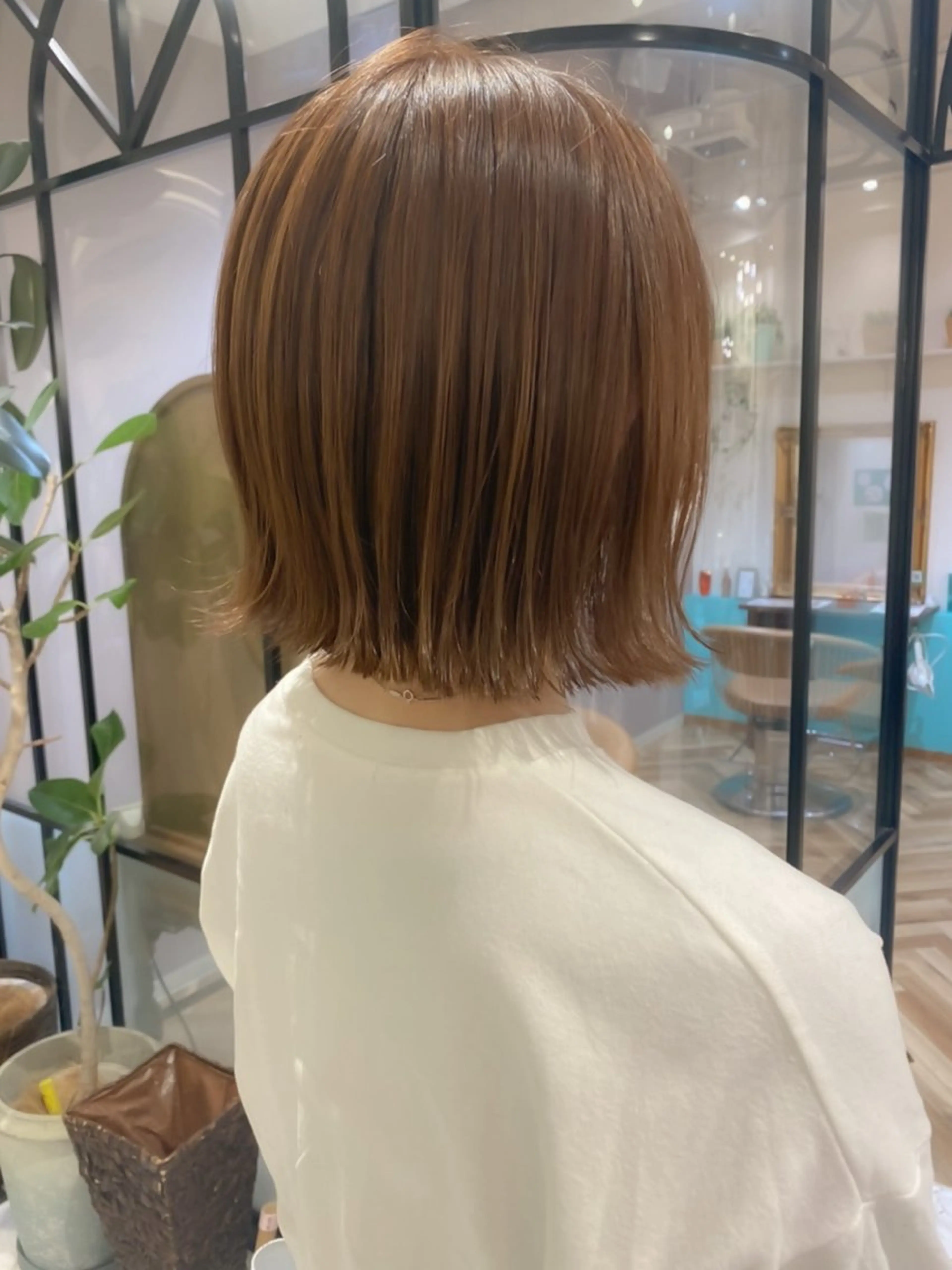 ショート カット ヘアカラー トリートメント 🌹ボブ/髪質改善 韓国レイヤー🌹澤口のヘアスタイル