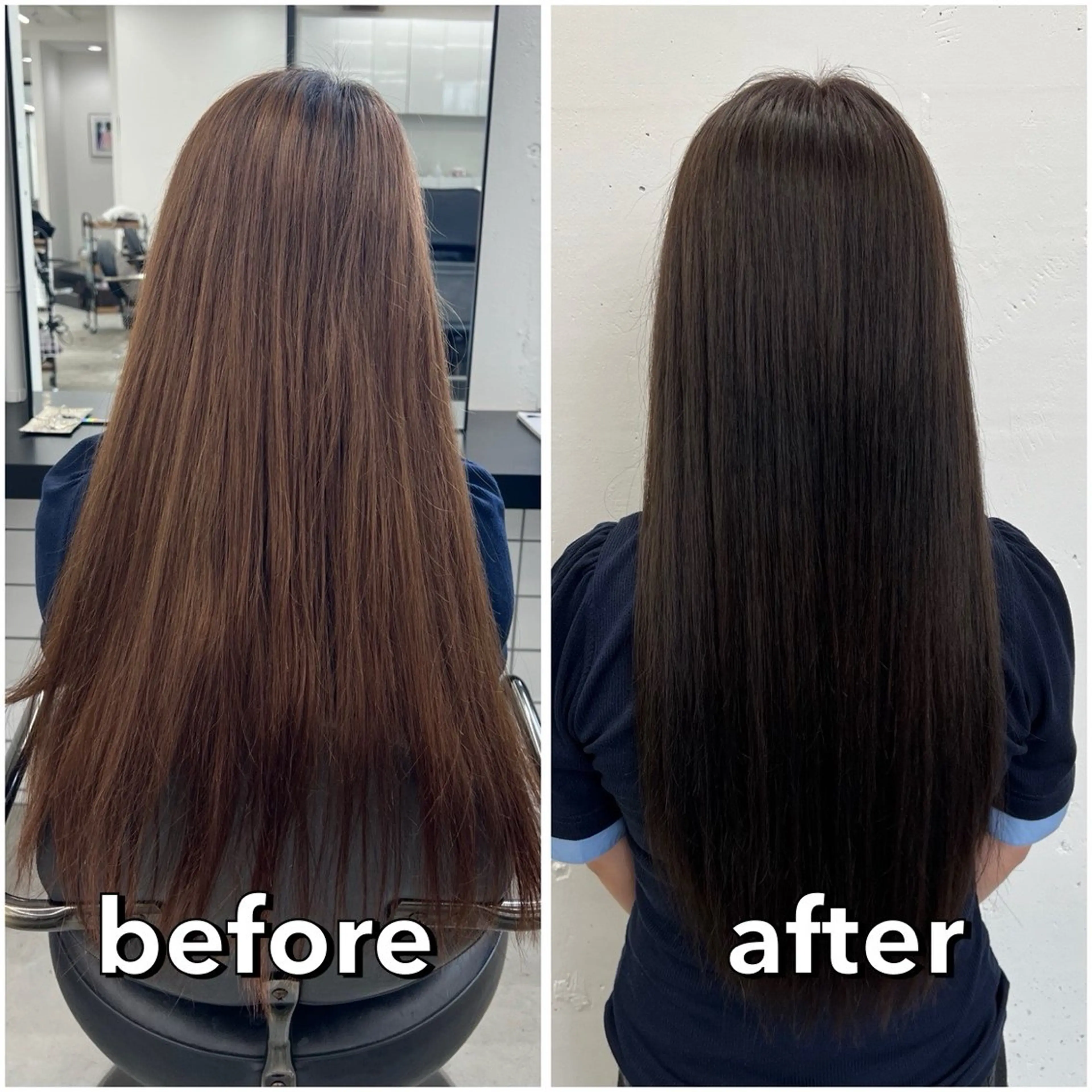ロング カラー ブラウンカラー 透明感カラー ヘアカラー トリートメント あすか JILLSTUDIOのヘアスタイル