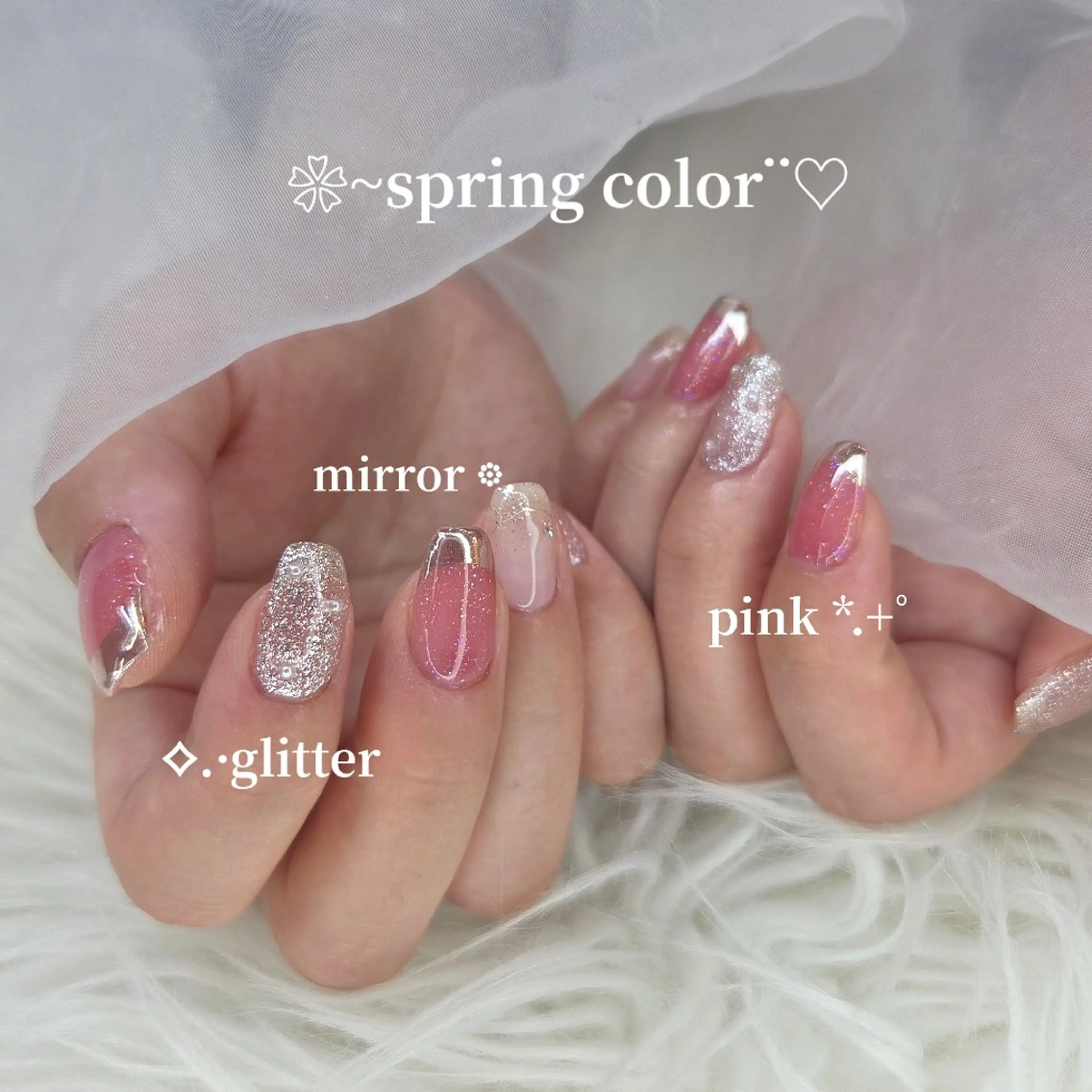 ネイル ハンドネイル nailsalon Lithos所属・nailsalon Recontreのネイルデザイン