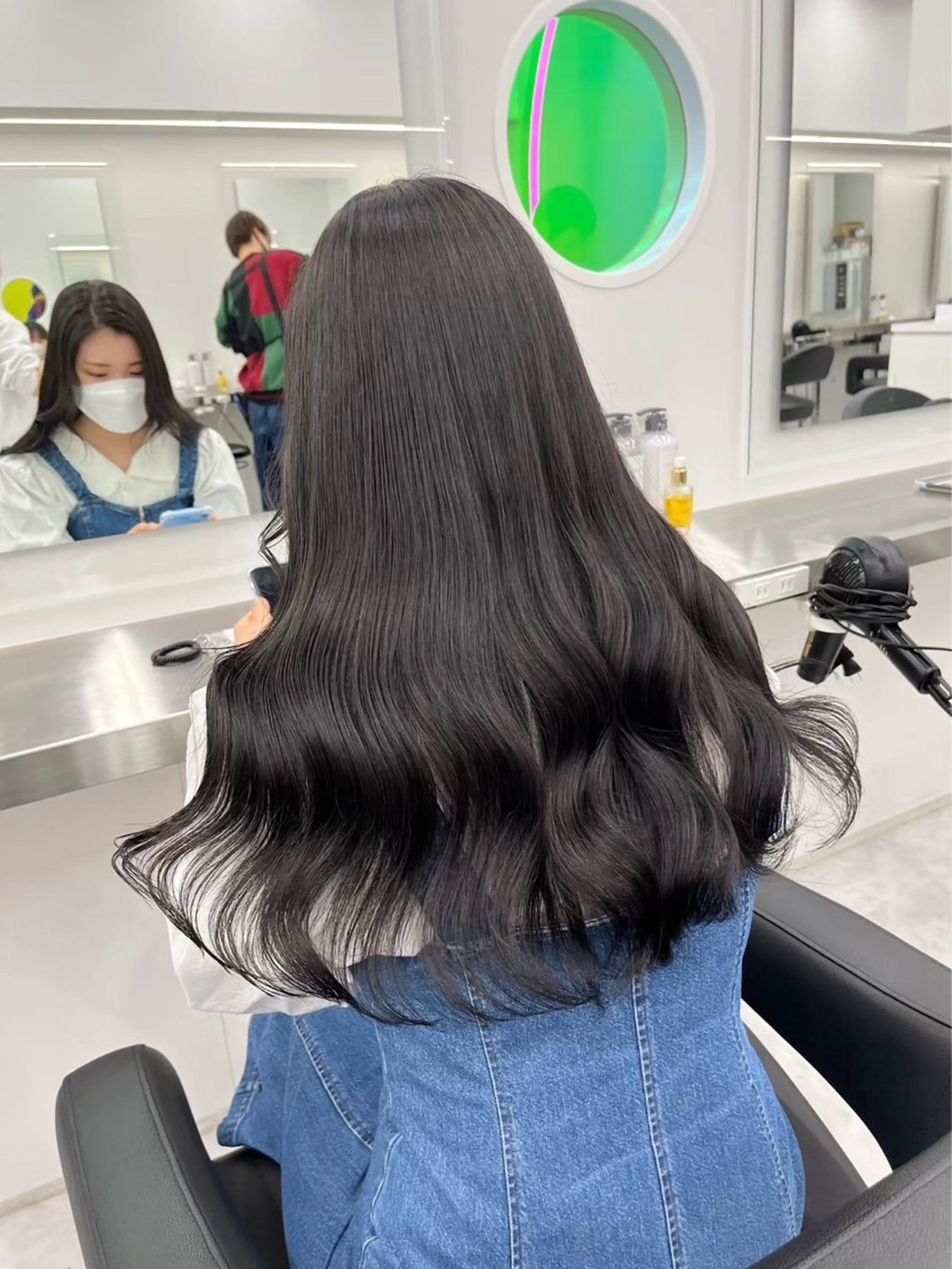 ロング カラー 表参道/透明感カラー /暗髪/ジュキヤのヘアスタイル