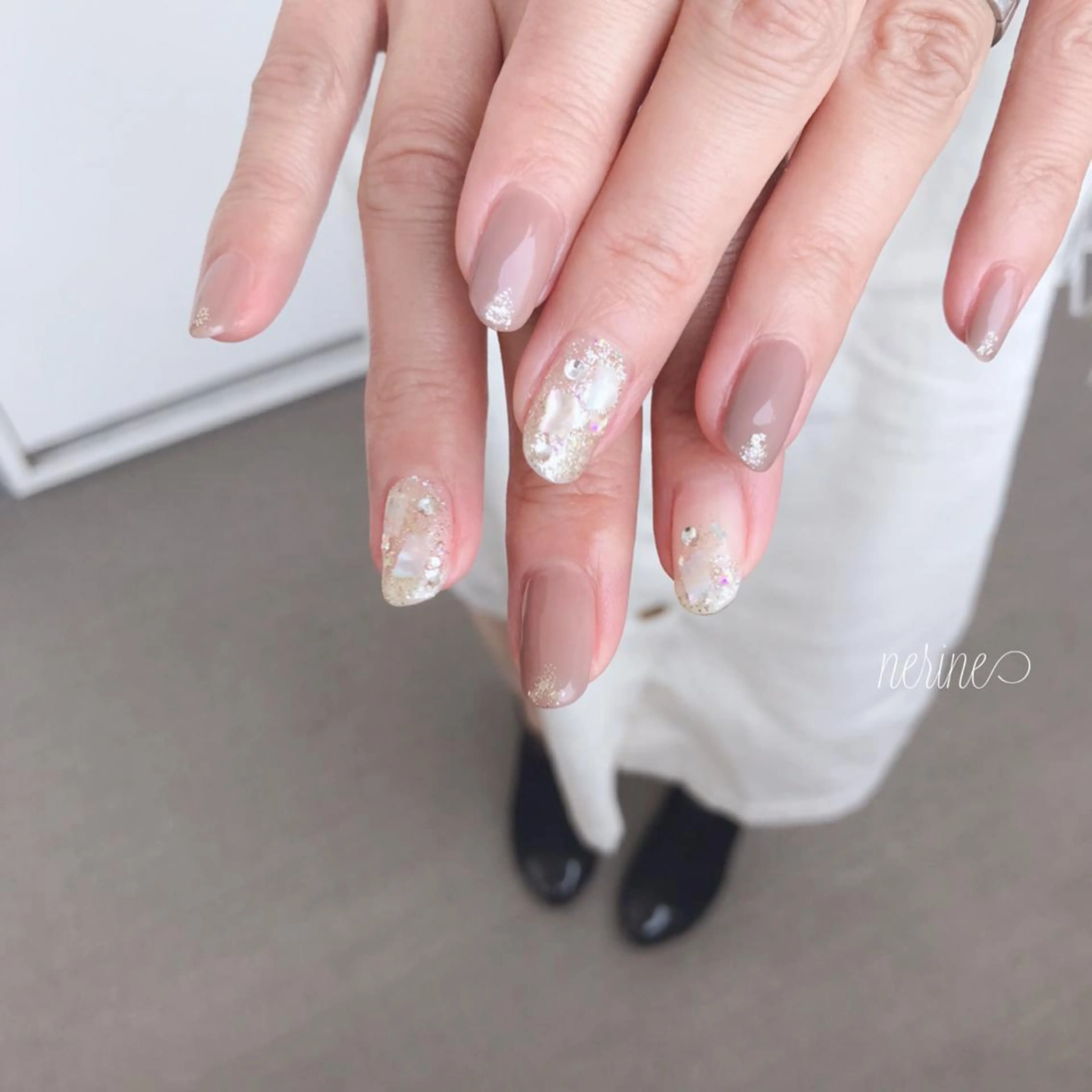 ネイル キラキラネイル NAILST Naomiのネイルデザイン