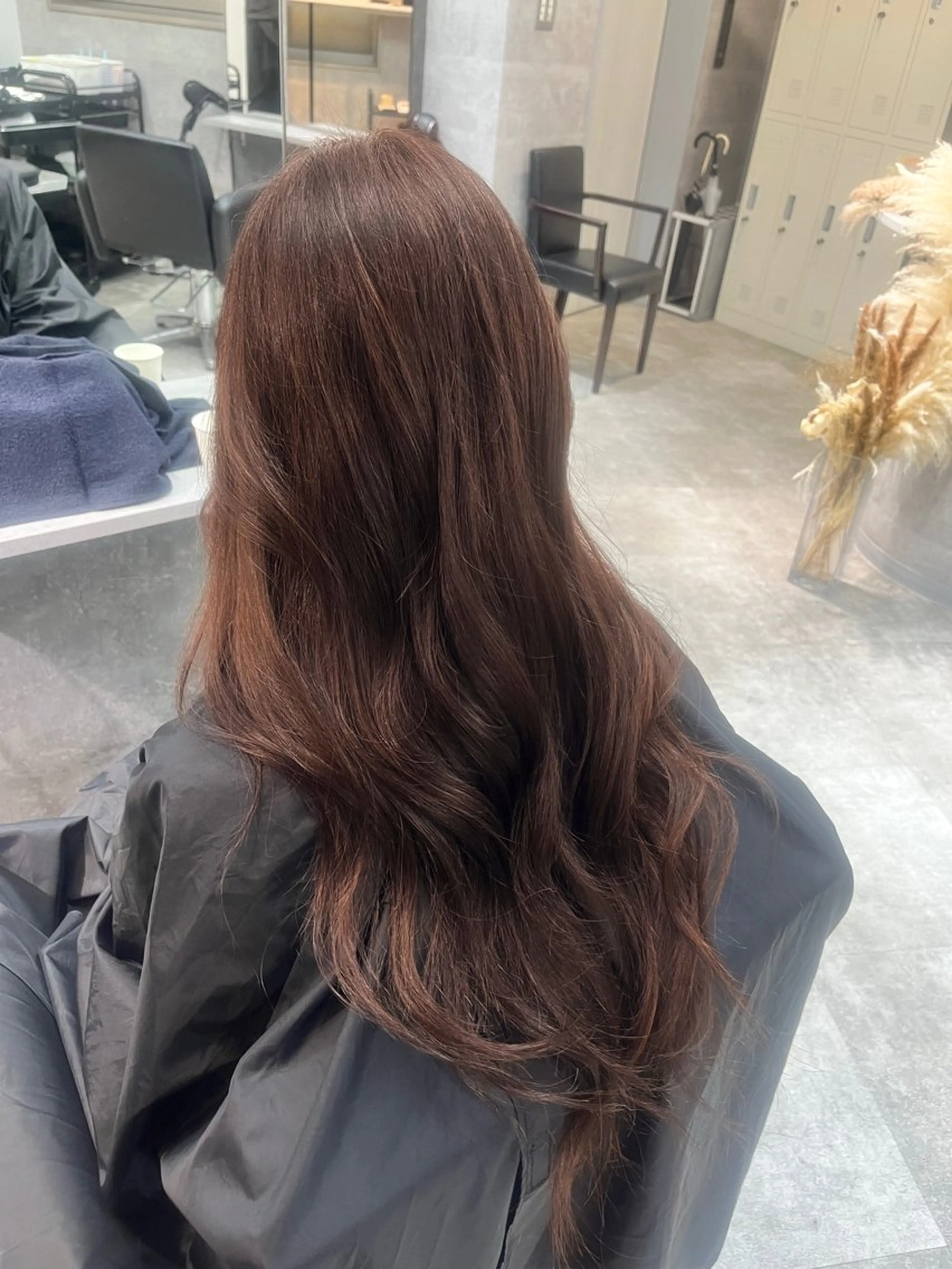 ロング くびれヘア 顔周りカット 髪質改善 韓国風ヘア レイヤーカット トレンドヘア💖 海外ヘアkotomiのヘアスタイル