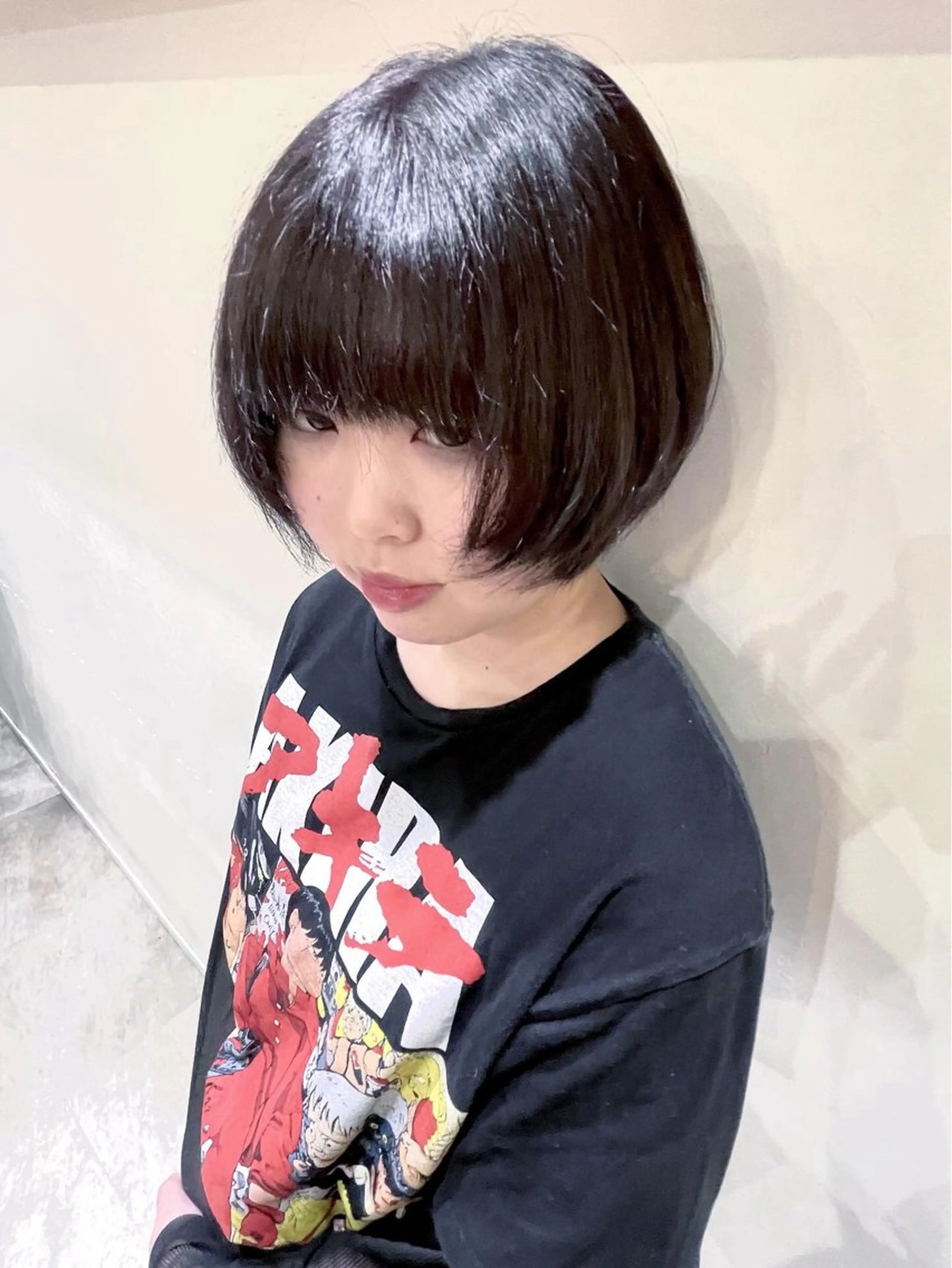 ショート カラー こころ🎀 カラーモデル様募集中のヘアスタイル