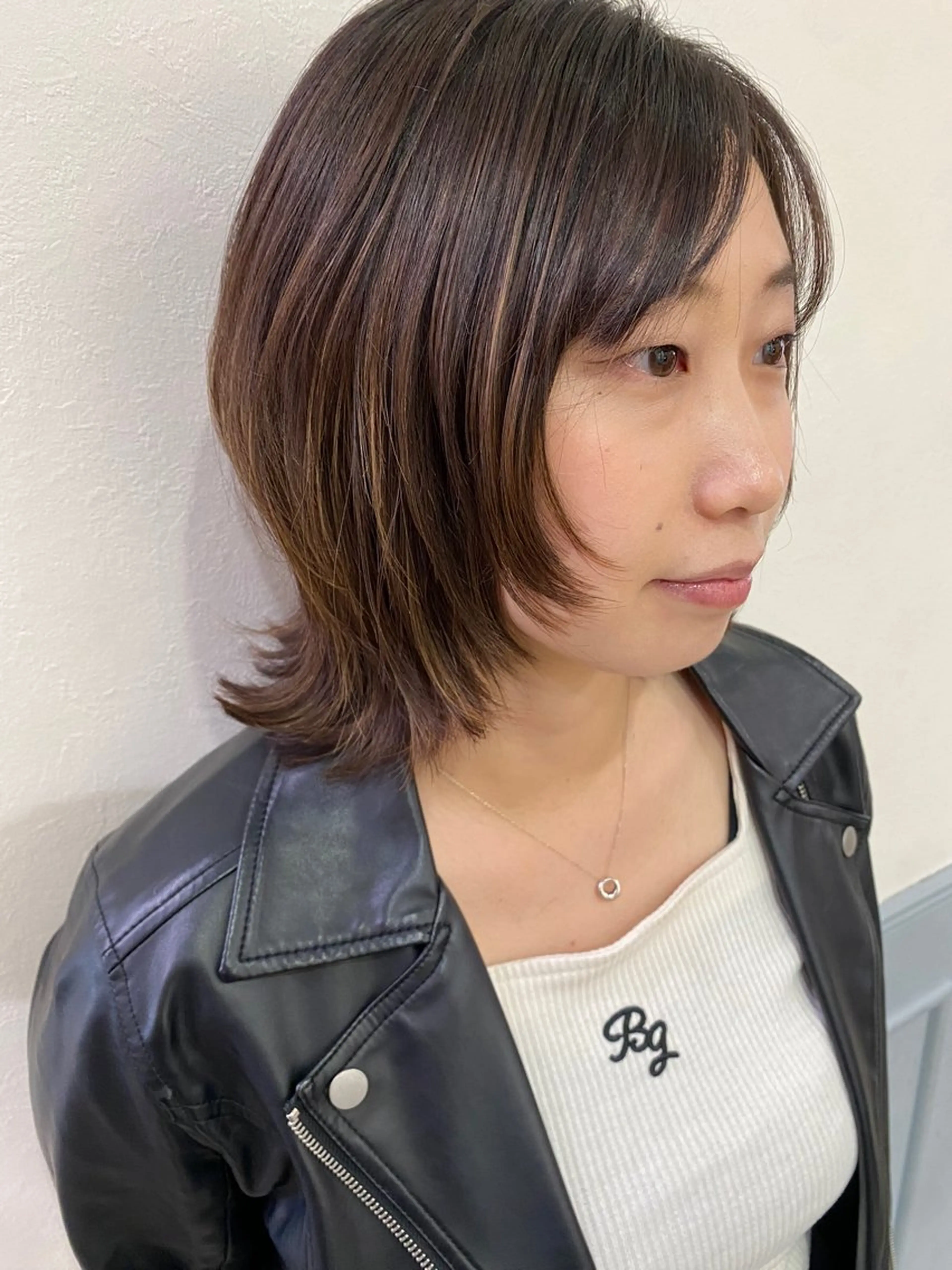 ショート ウルフカット カット ヘアカラー トリートメント SALOWIN銀座PAYⅡ店所属・GINZARay2 風本朱里🐥のヘアスタイル