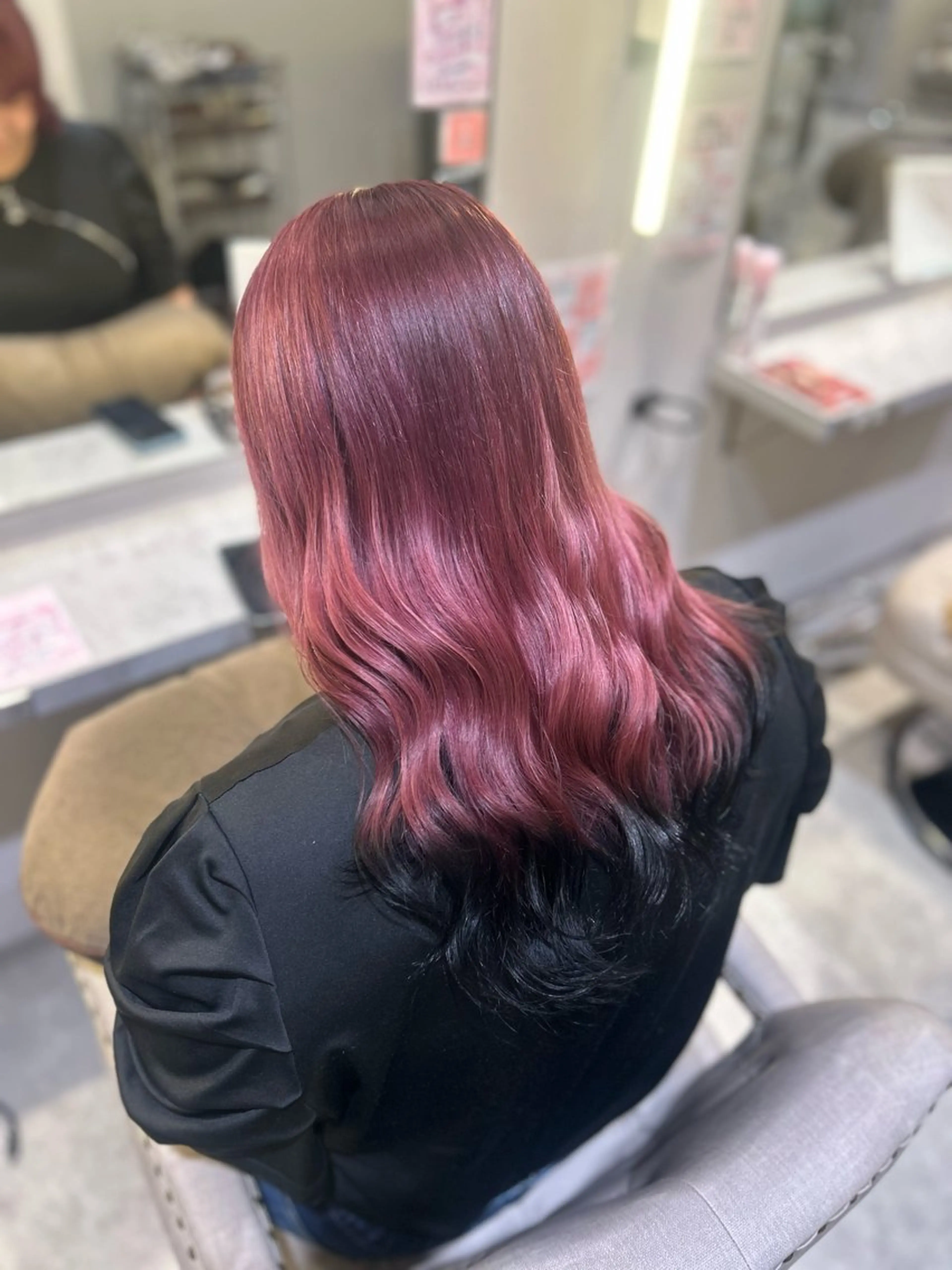ロング カラー ヘアカラー 🐰🎀透明感カラー yuzuka🎀🐰のヘアスタイル