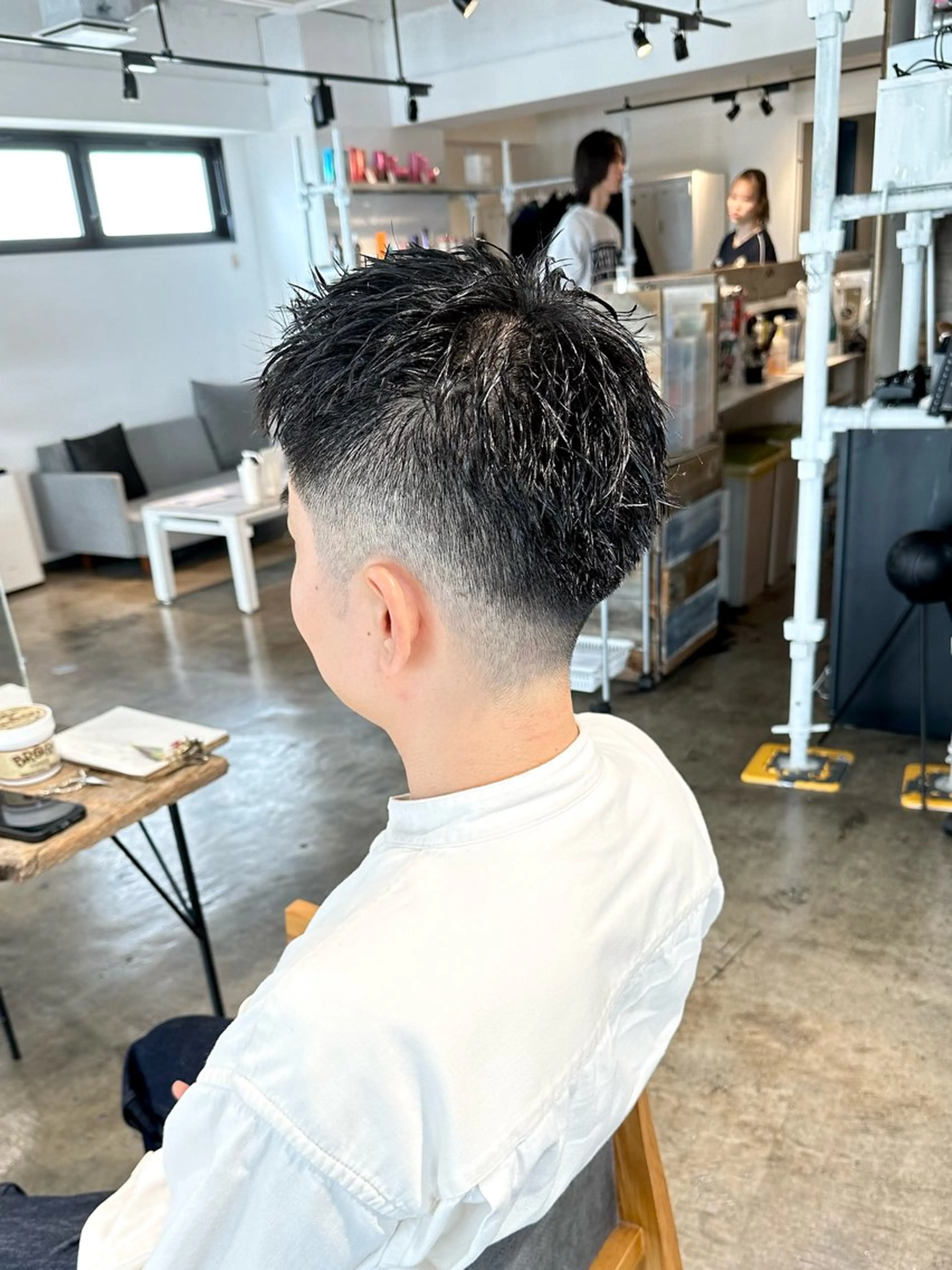 メンズ ビジネス フェードカット 刈り上げ カット 骨格補正施術/メンズ 専門美容師/YUYAのヘアスタイル