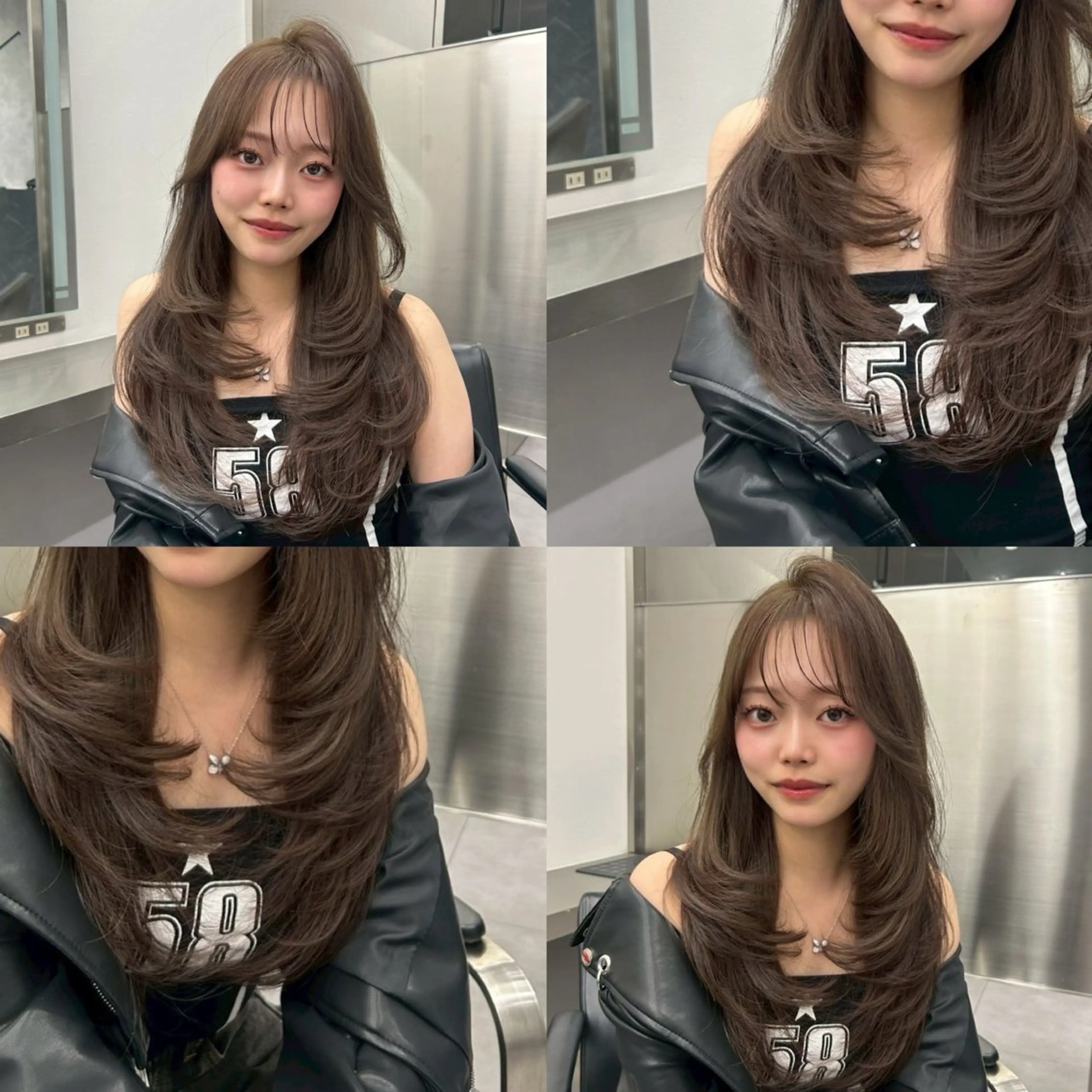 ロング レイヤーカット カット ヘアカラー トリートメント 大人レイヤー/艶髪 🇺🇸TOMONAのヘアスタイル