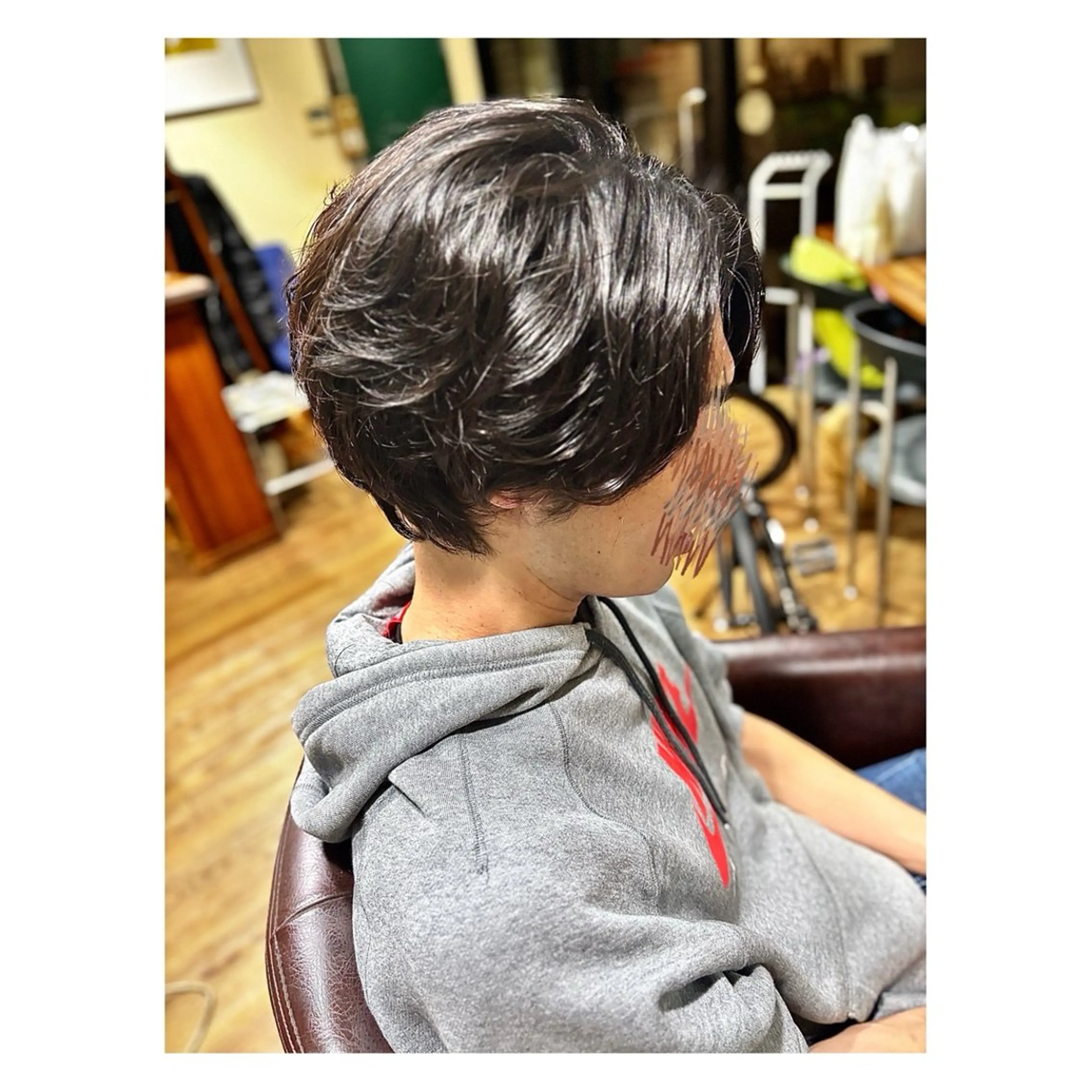 ショート カット パーマ トリートメント cmake所属・. kanokoのヘアスタイル