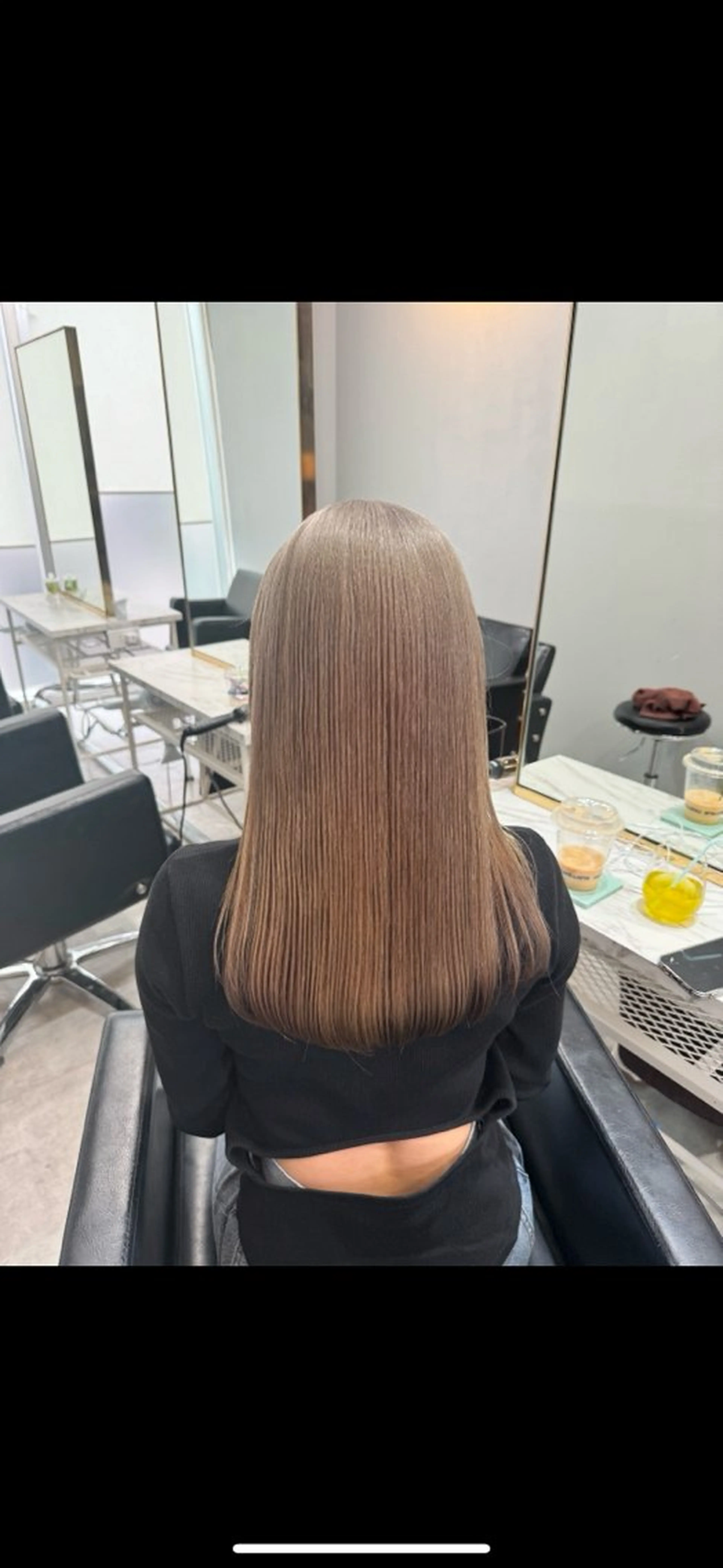 ロング カット ヘアカラー トリートメント 🩶ブリーチ/ レイヤー🩶フミカのヘアスタイル