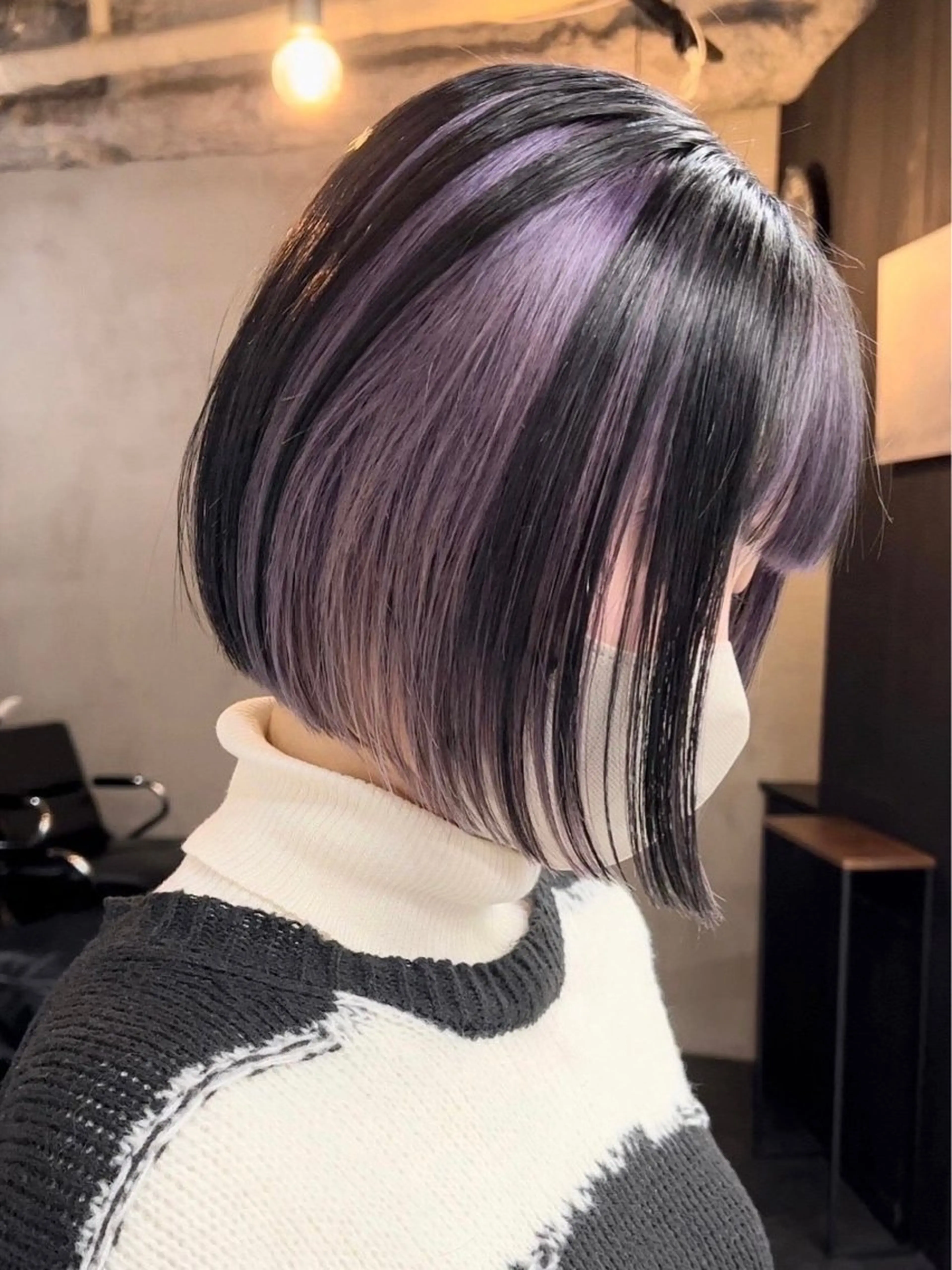 ショート カラー ブリーチ デザインカラー インナーカラー トリートメント カット ヘアカラー トリートメント RYOSUKE インナーカラーのヘアスタイル