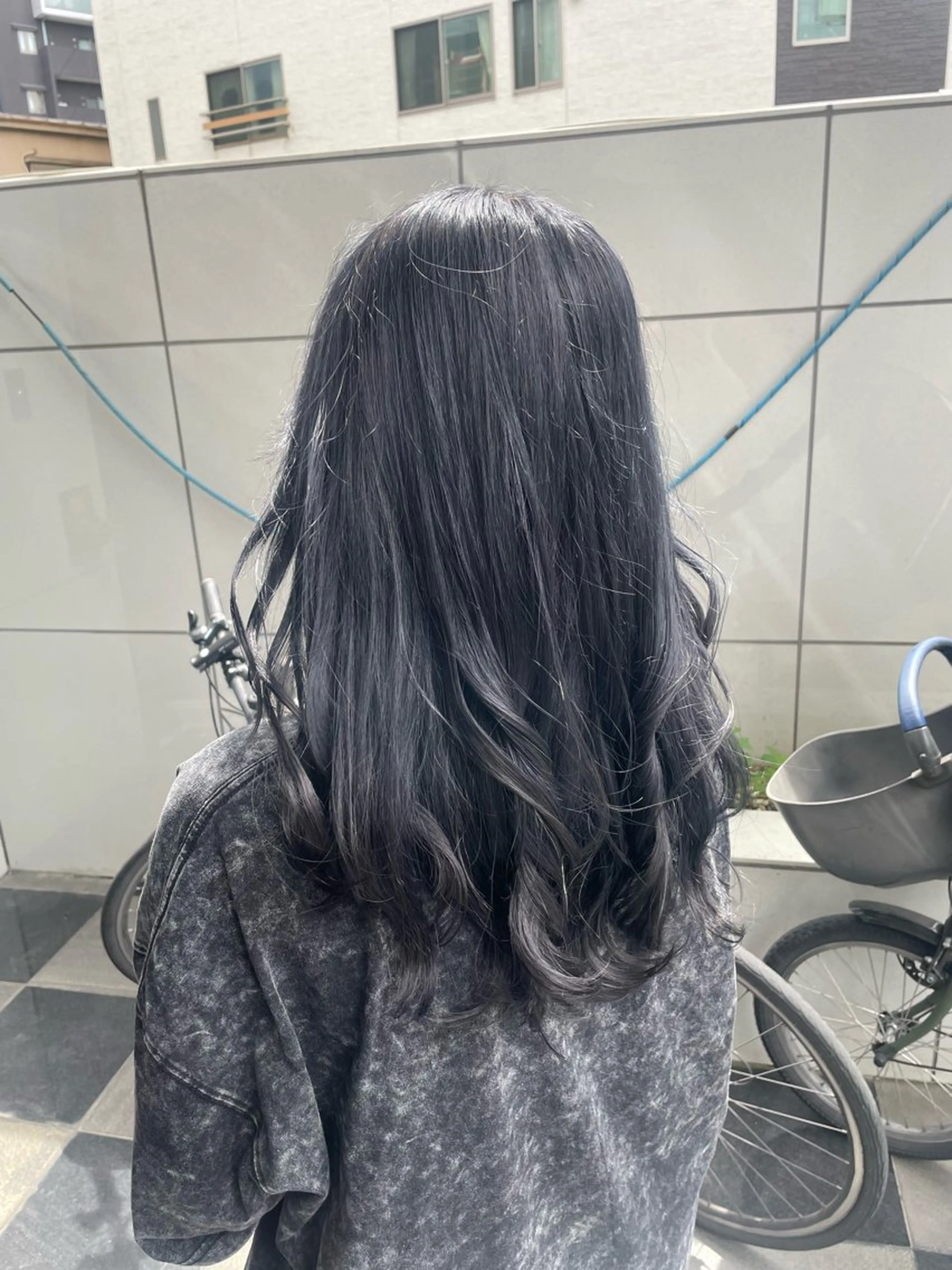 ロング カラー カット ヘアカラー トリートメント 高取 大将のヘアスタイル