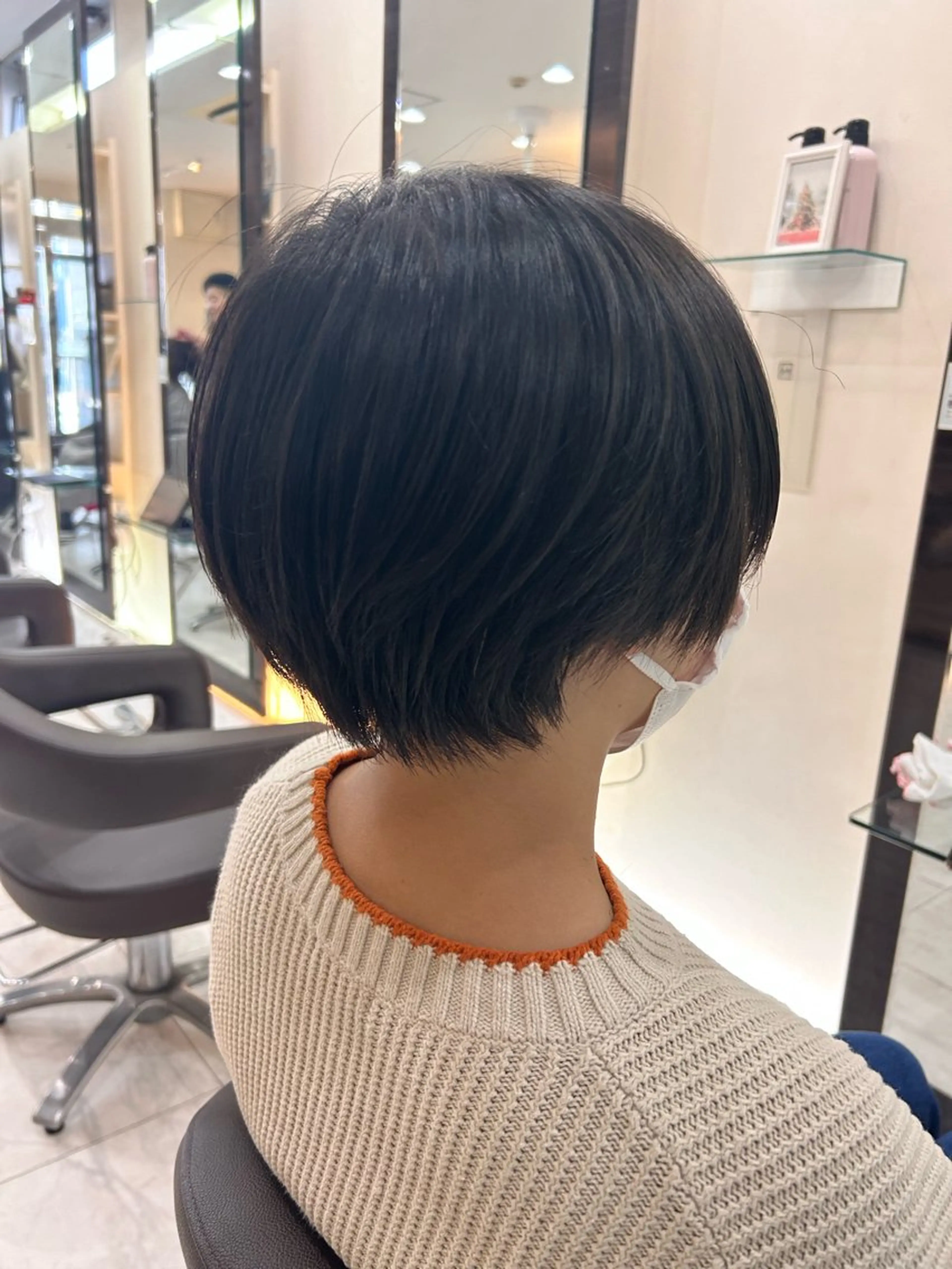 ショート カット RIKA💙パーマ 艶カラー💙のヘアスタイル