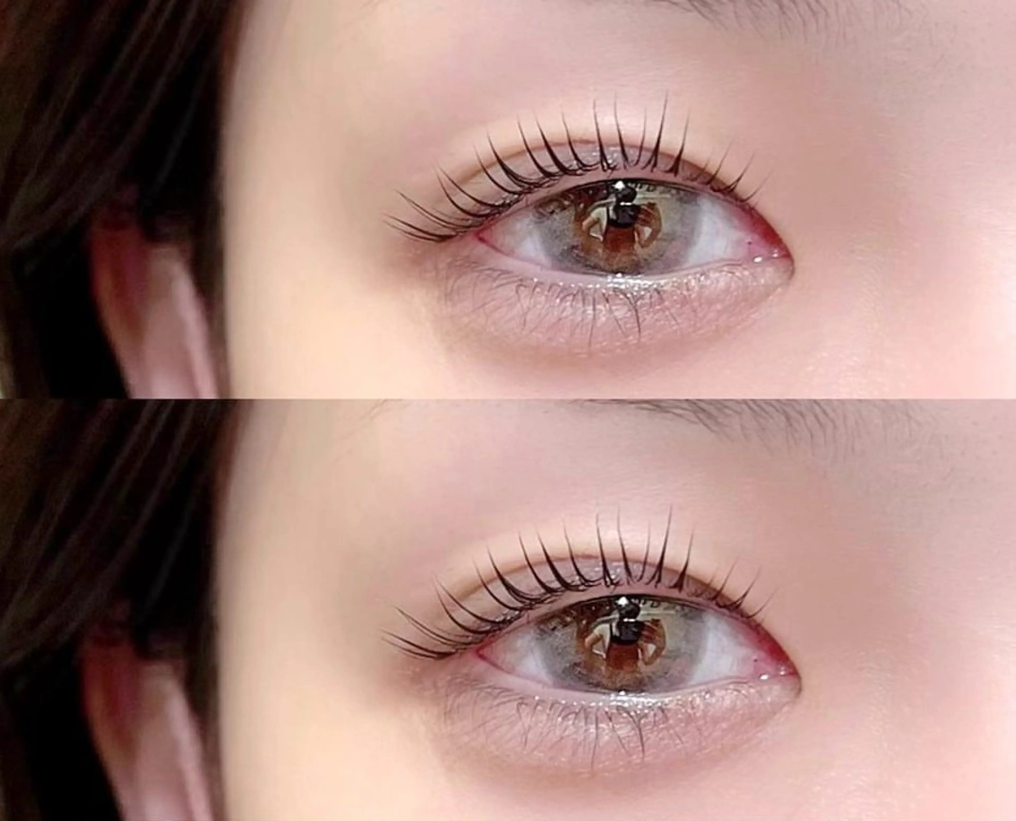 撮影モデル📸🎀(上下)まつ毛パーマorパリジェンヌ+トリートメントの写真